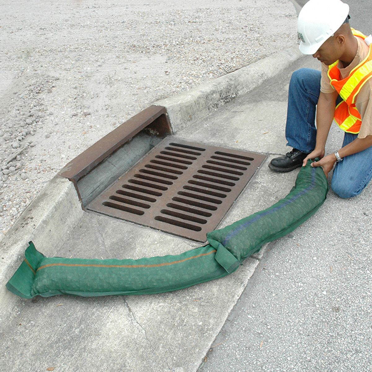 GRAVEL BAG, GREEN, 250 YARD LENGTH, 11 IN WIDTH