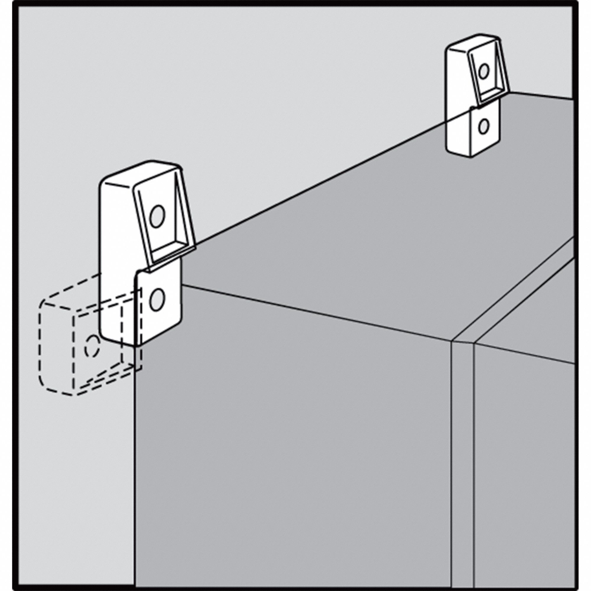 Foot Kit Mounting Fiberglass