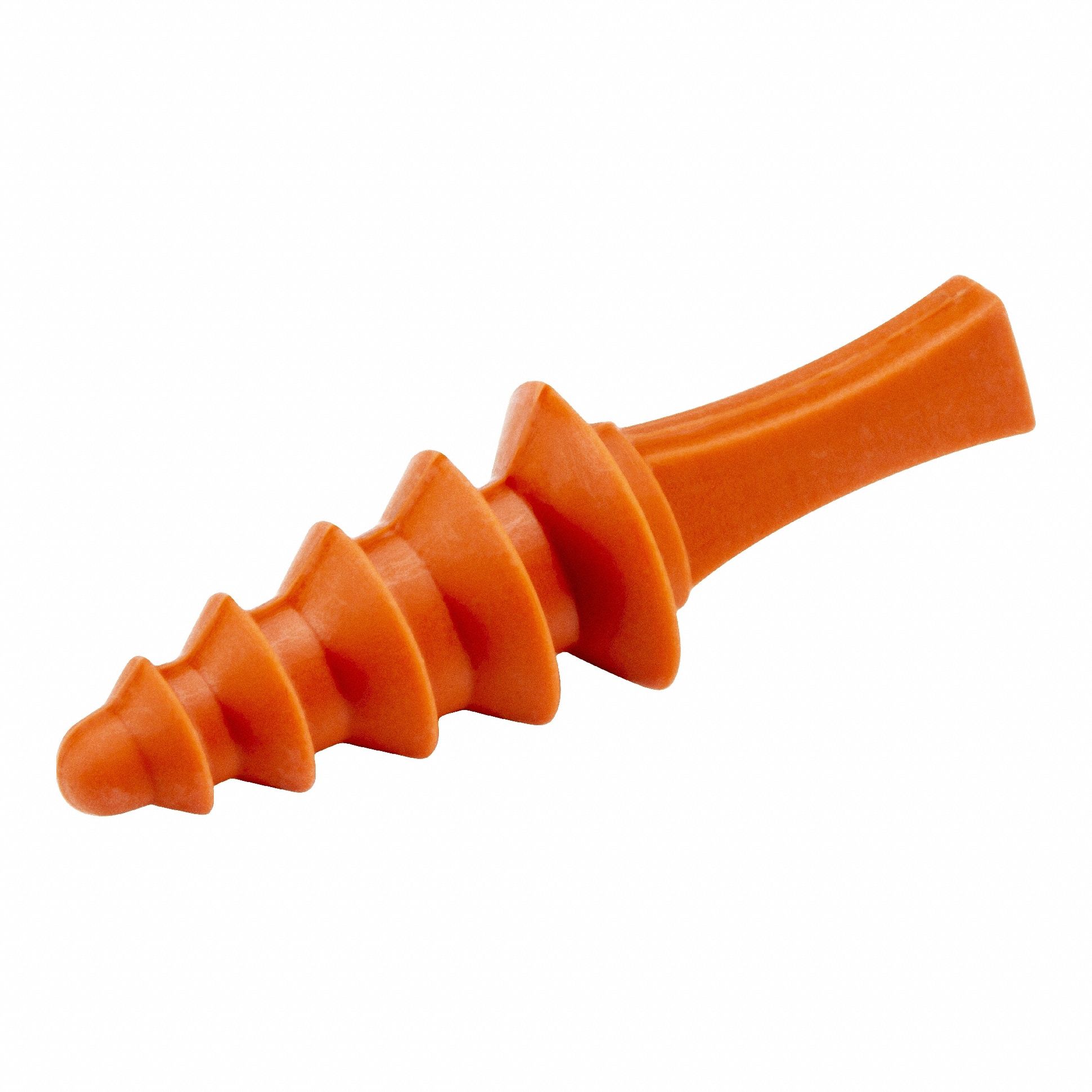 Tapered Plugs: Silicone, For 0.315 in to 0.63 in Hole, Rusty Red, 0.63 in Plug Dia at Top, 20 PK