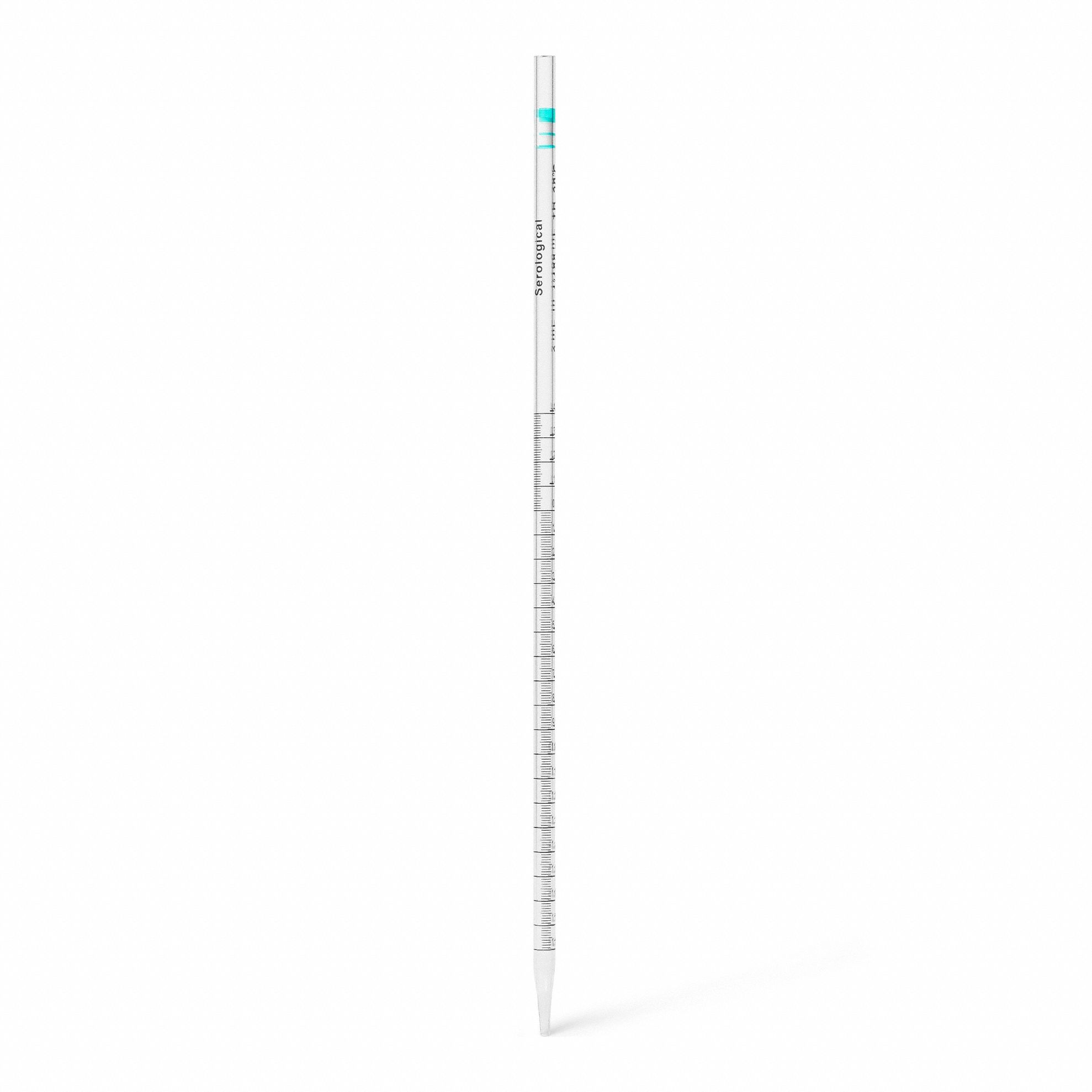 Serological Pipette: 2 mL Capacity, 0.1 mL Graduation Increments, Sterile