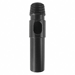 POLE ADAPTER, WATER FED POLE SYSTEM, BLACK, PLASTIC