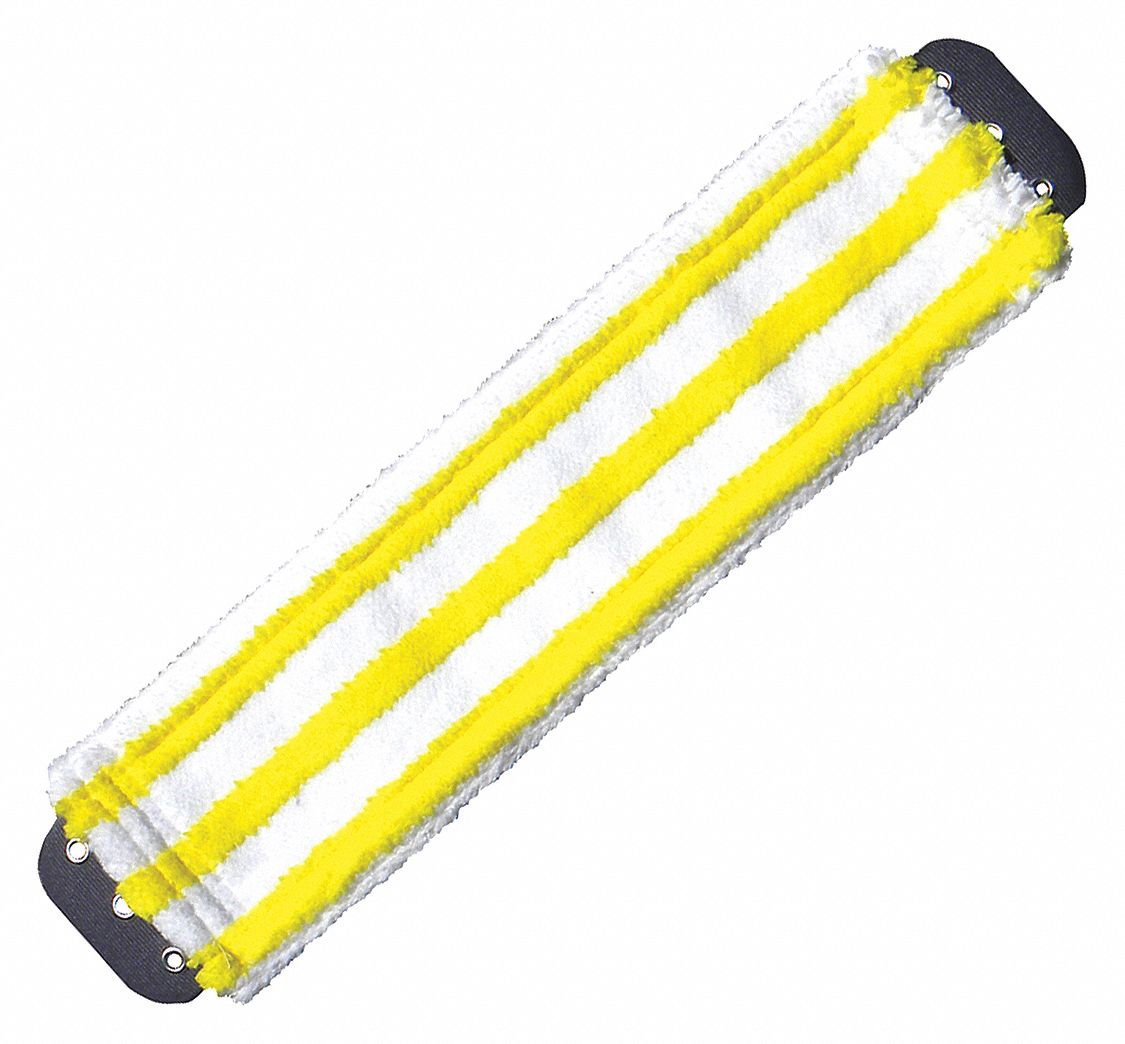 MOP PAD,YELLOW,MICROFIBER,CA5