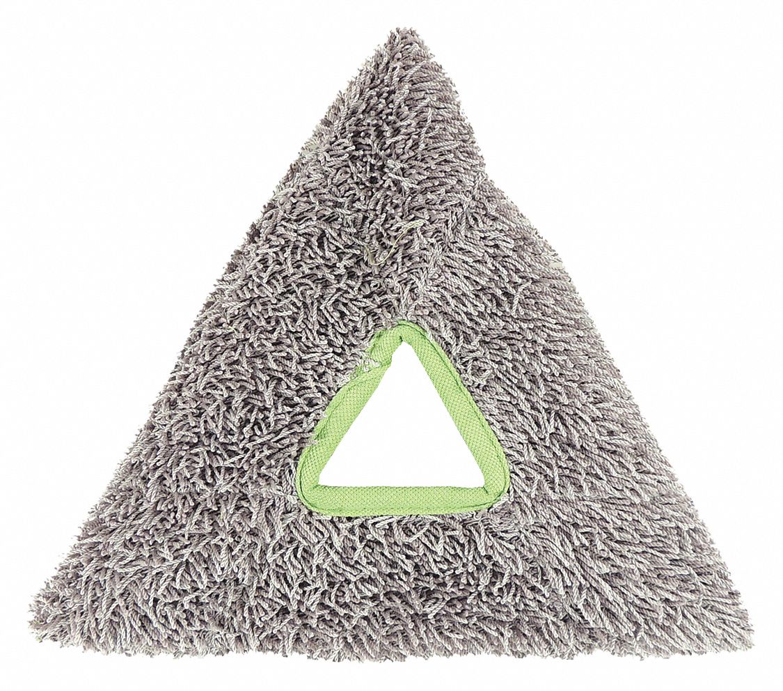 WINDOW WASHING PAD, INDOOR CLEANING SYSTEM, GREY, MICROFIBRE, CA 5