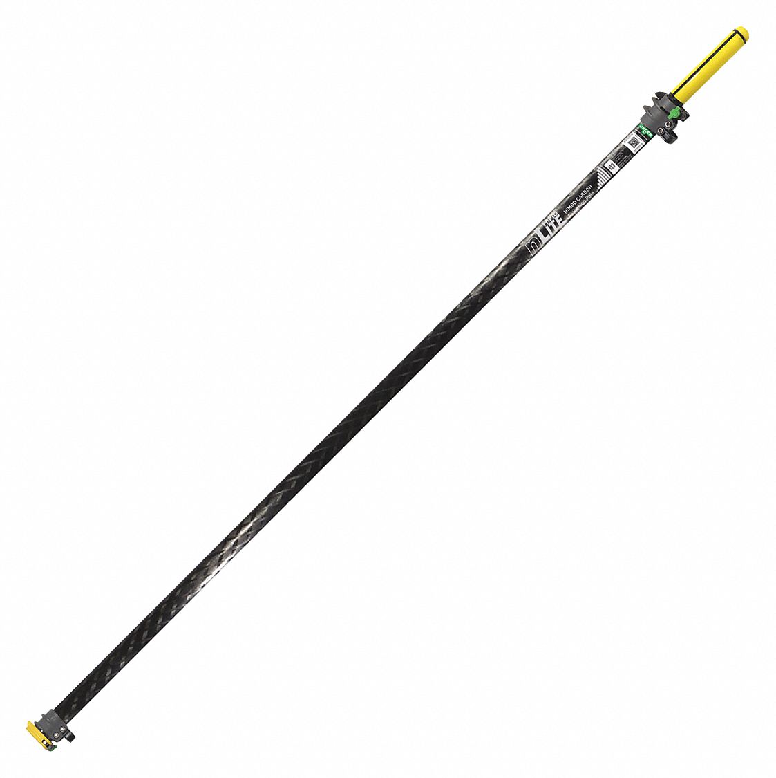EXTENSION POLE,HI MOD CARBON FIBER,BLACK