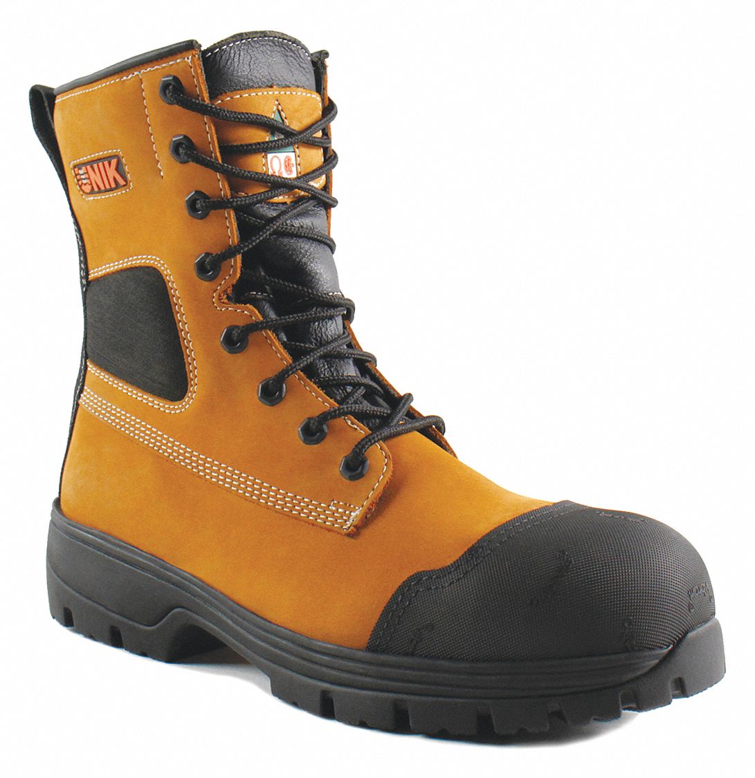 UNIK SAFETY BOOTS, 6, MEN, BLACK, 2 IN, VIBRAM - 24923