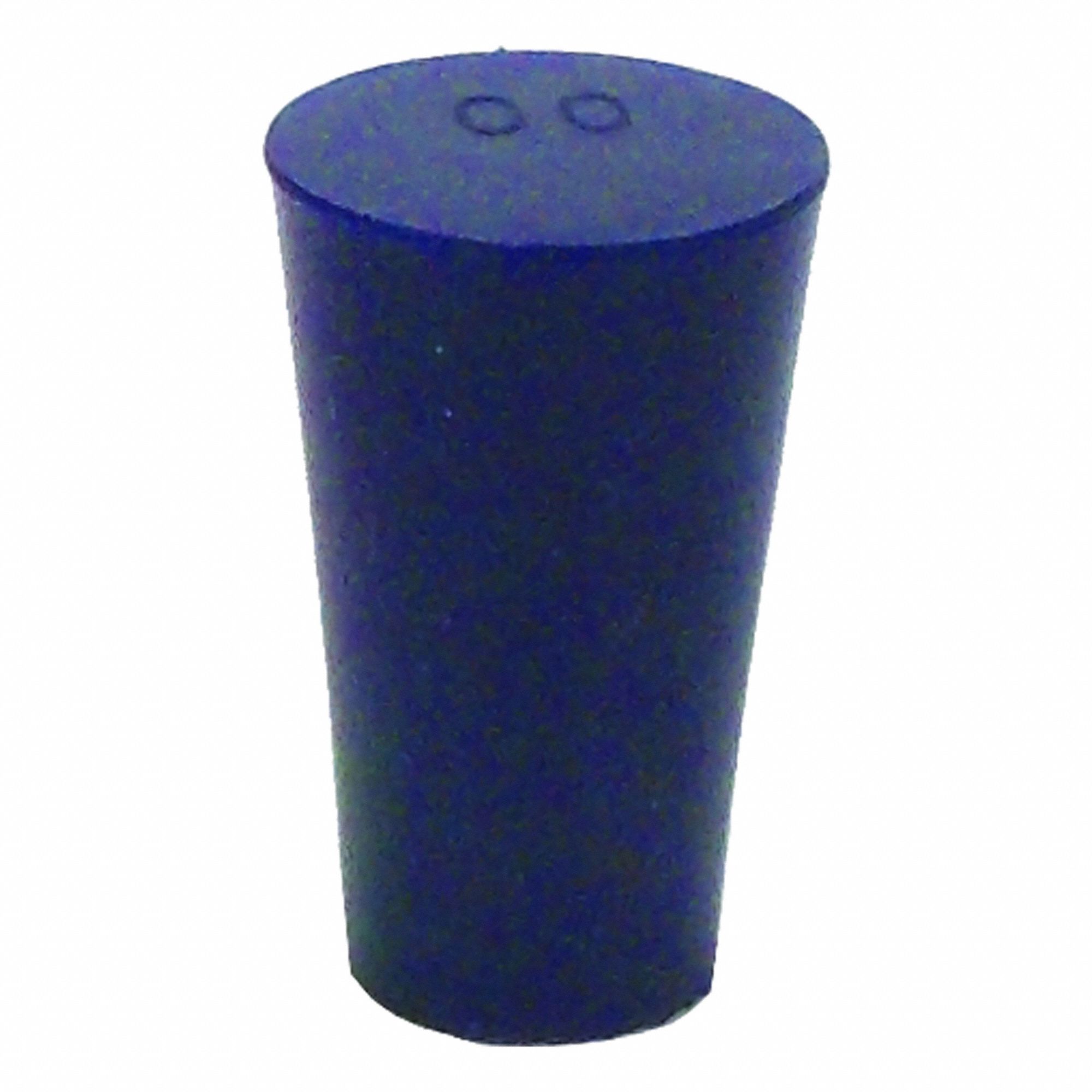 Stopper: Silicone, 00 Stopper Size, 10 mm Bottom Dia, 15 mm Top Dia, 25 mm Overall Ht, Blue, 0 Holes (MPN UNSST00). Key specifications — Brand: UNITED SCIENTIFIC SUPPLIES INC; Color: Blue; Stopper Size: 00; Material: Silicone.