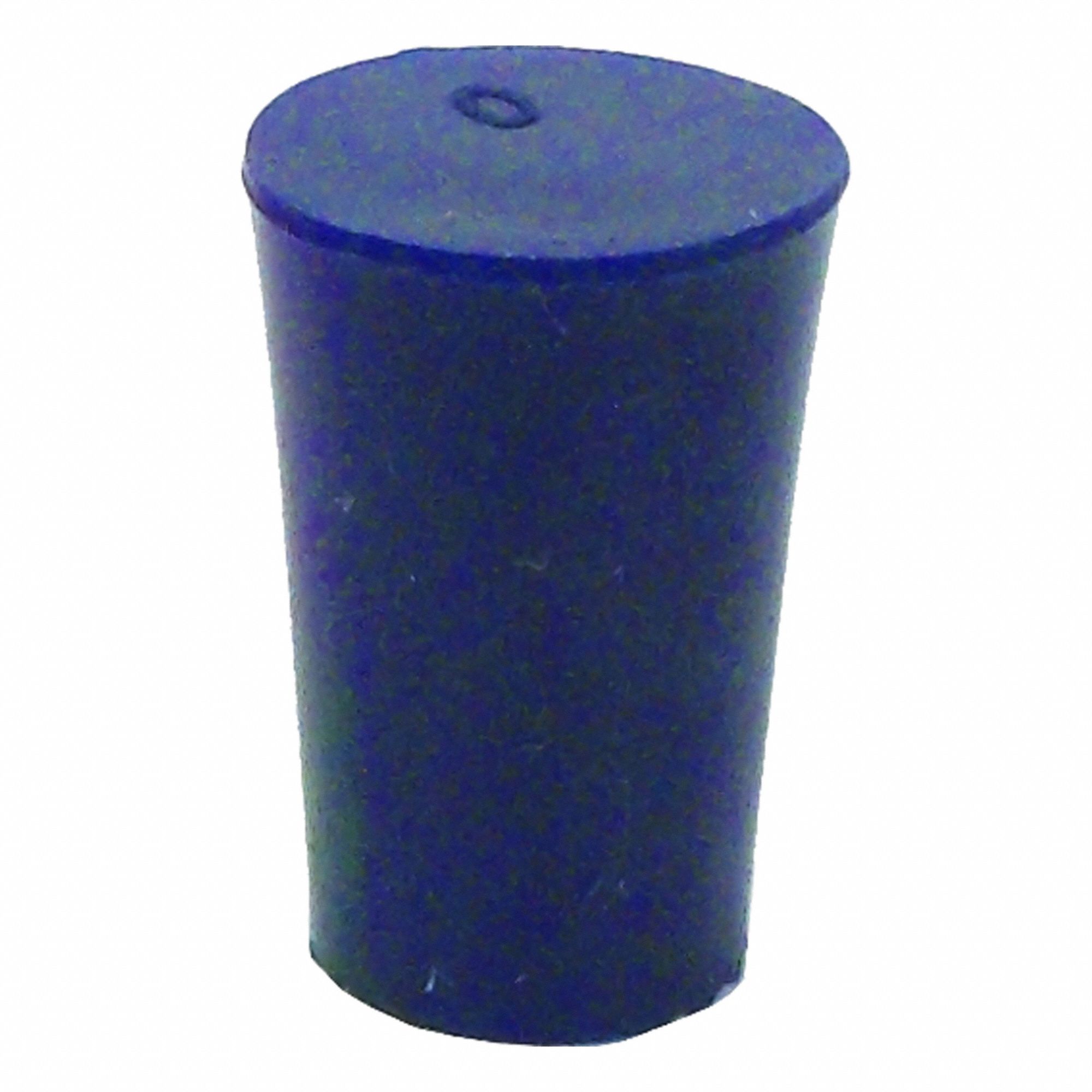Stopper: Silicone, 0 Stopper Size, 13 mm Bottom Dia, 17 mm Top Dia, 25 mm Overall Ht, Blue, 0 Holes (MPN UNSST0). Key specifications — Brand: UNITED SCIENTIFIC SUPPLIES INC; Color: Blue; Stopper Size: 0; Material: Silicone.