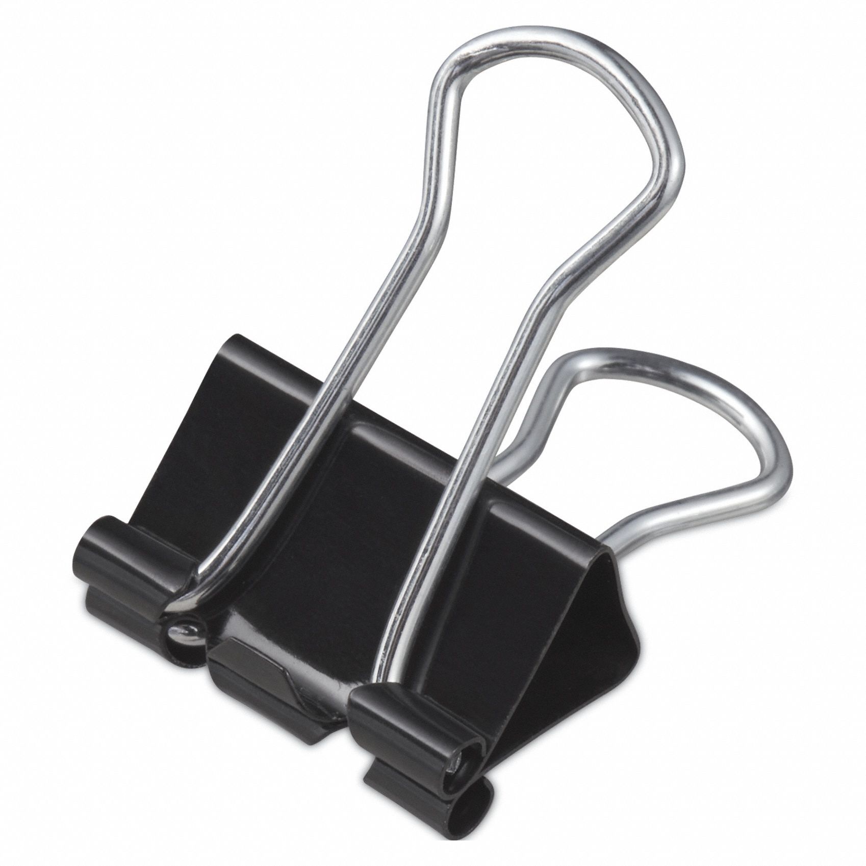 UNIVERSAL ONE, Metal/Steel, Black, Binder Clip - 45HA63|UNV10200 - Grainger