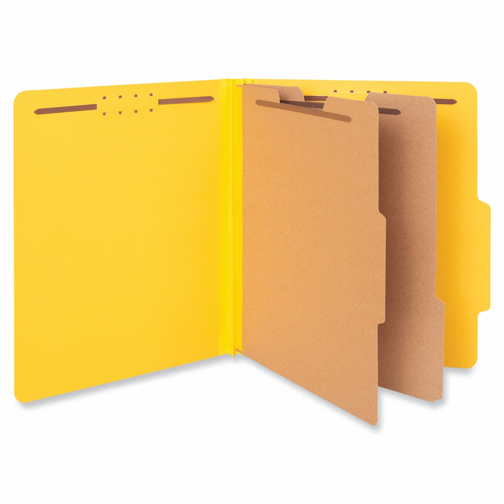 Classification File Folders Yellow PK10