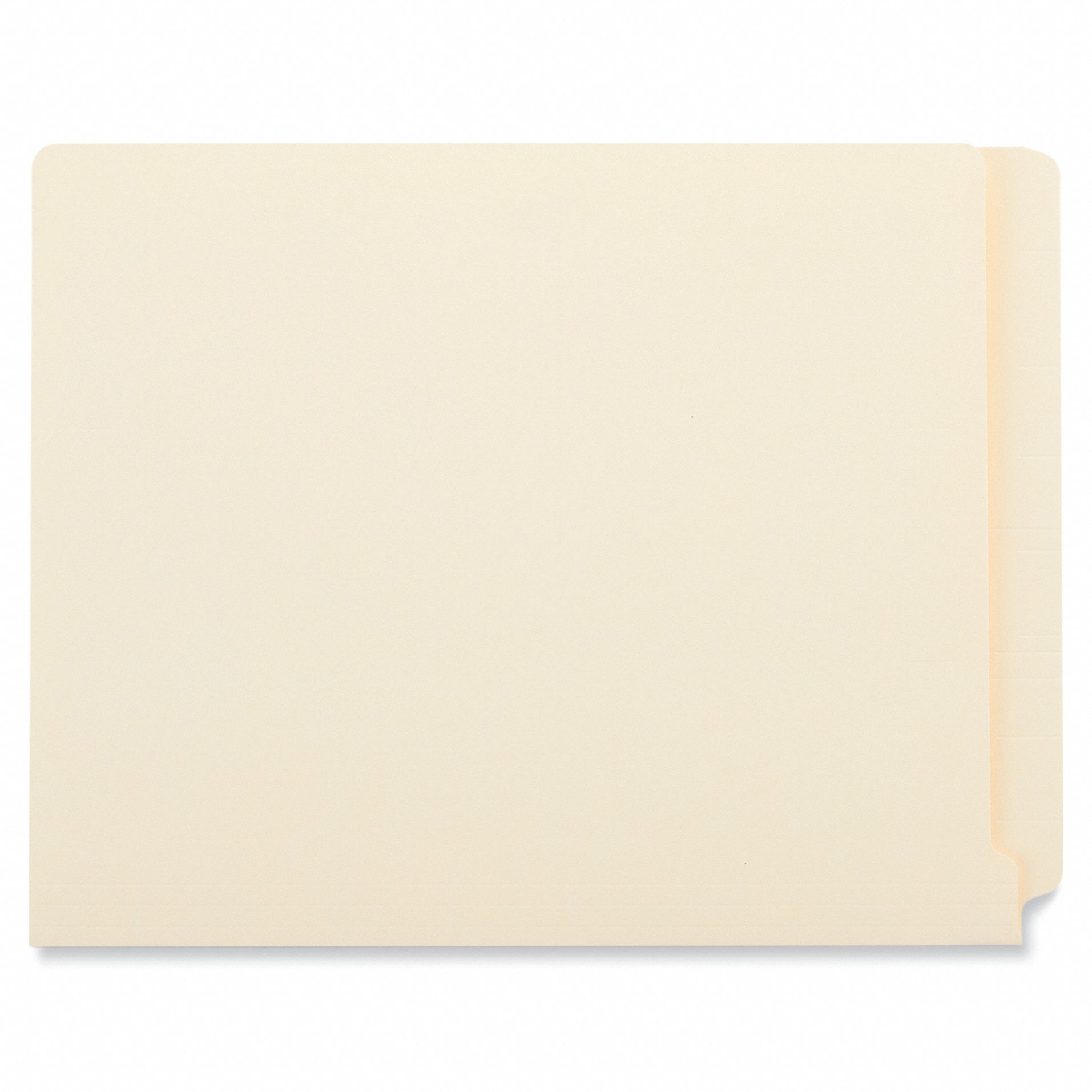 File Folders: 8 1/2 in Ht, 11 in Wd, Manila, 11 pt. Manila, 100 PK