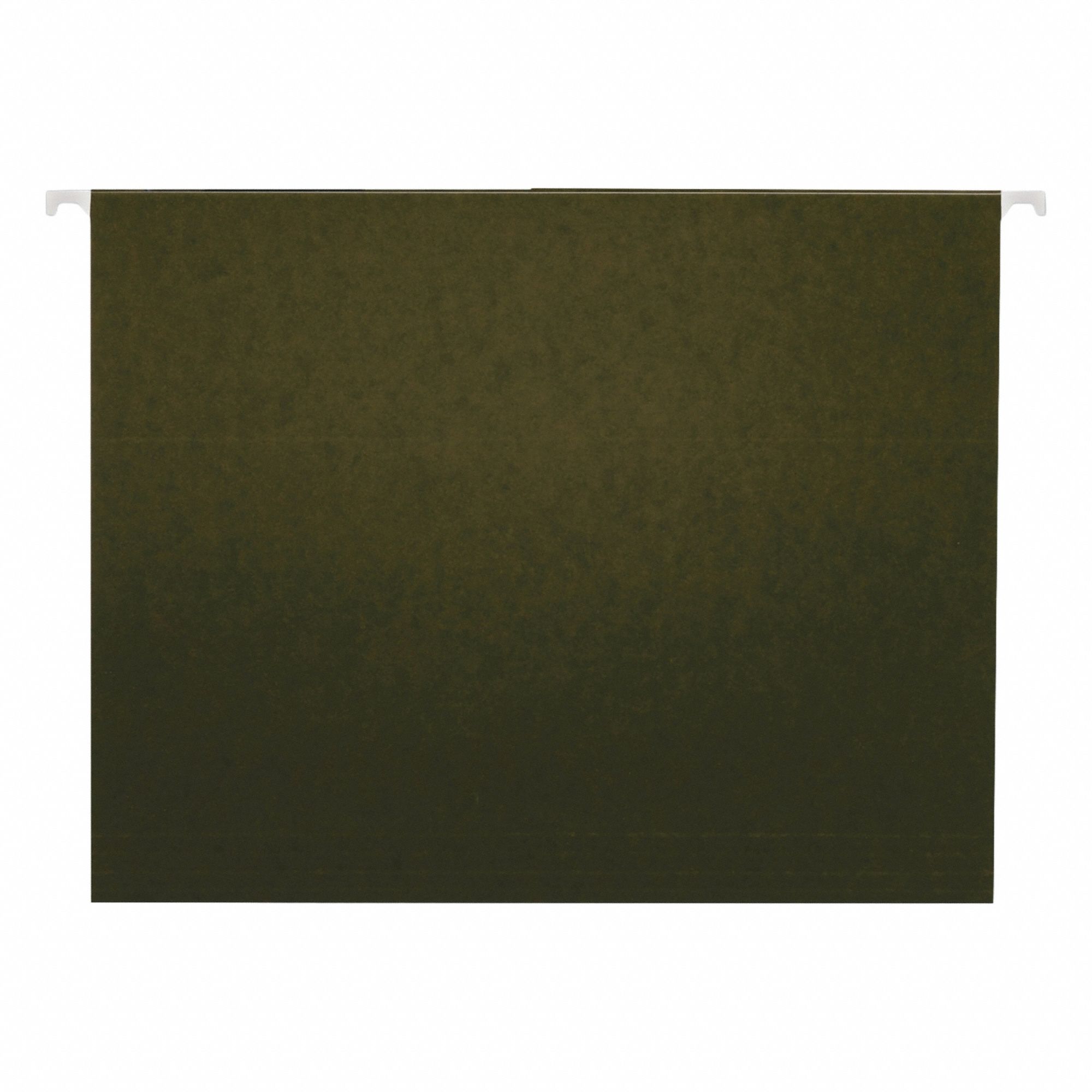 Hanging File Folders: 8 1/2 in Ht, 11 in Wd, 11 Pt. Stock, 3/4 in Expanded Dp, 25 PK