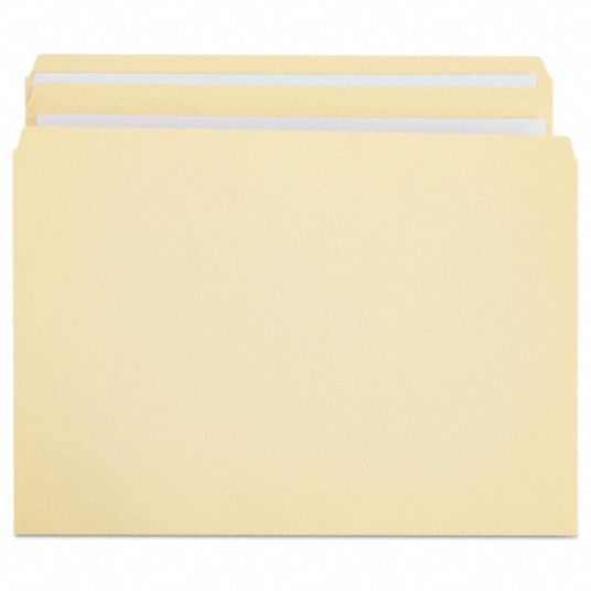 8 1/2 in Ht, 11 in Wd, File Folders - 45HC62|UNV16110 - Grainger