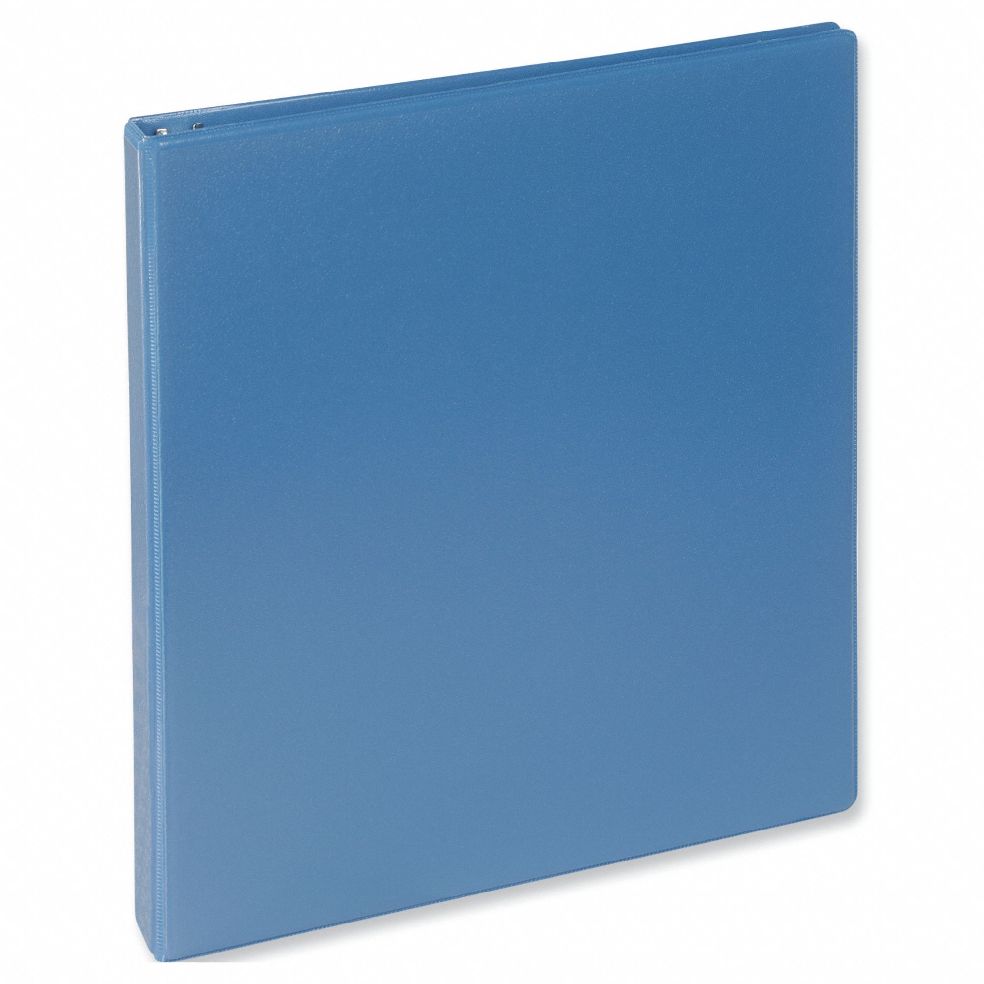 Ring Binder: 1/2 in Ring Size, Slant D-Ring, 120 Sheet Capacity, Clear Sleeve, Polypropylene