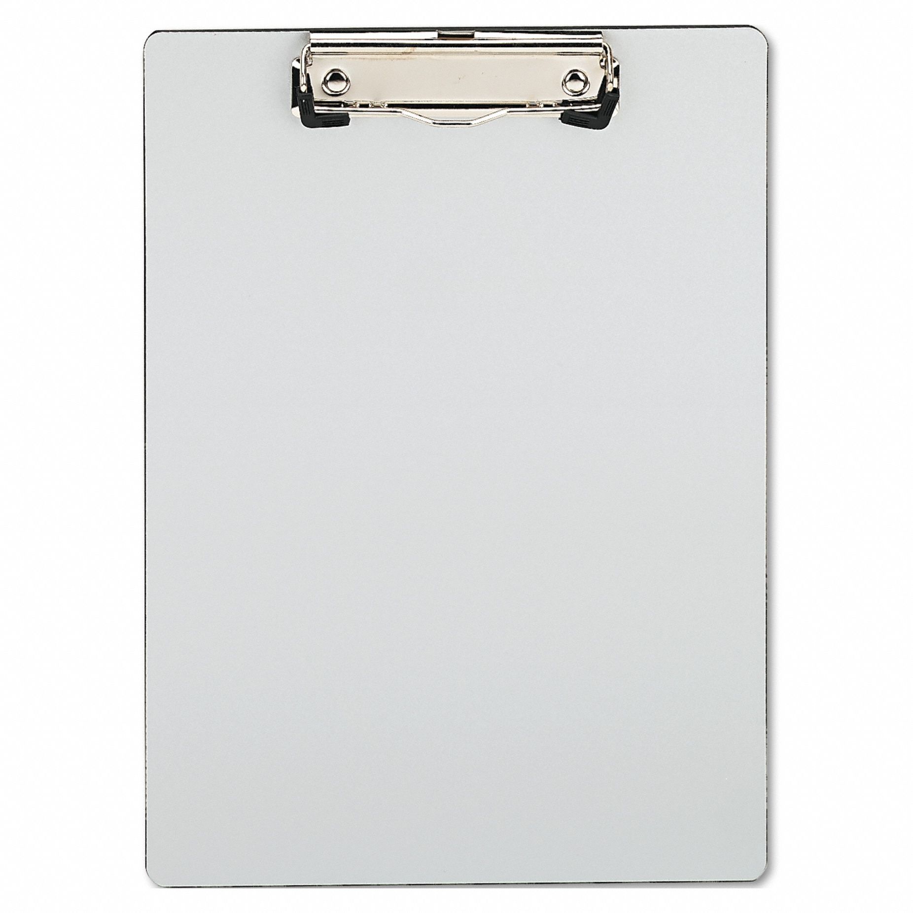 Aluminum Plastic Clipboard Silver