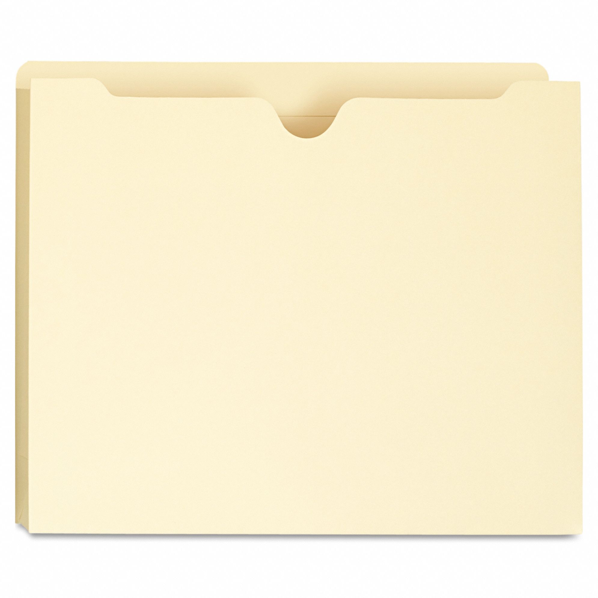 File Jacket: Manila, 8 1/2 in Ht, 11 in Wd, Manila, 50 PK