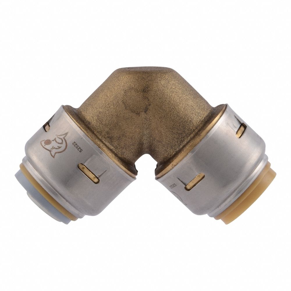 12-PACK SharkBite Max 1/2 In. Brass Push-to-Connect Coupling Fitting - Foto 3