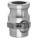 CAM AND GROOVE COUPLING, NPT, 4 IN, TYPE F, ALUMINUM/BUNA-N, 100 PSI