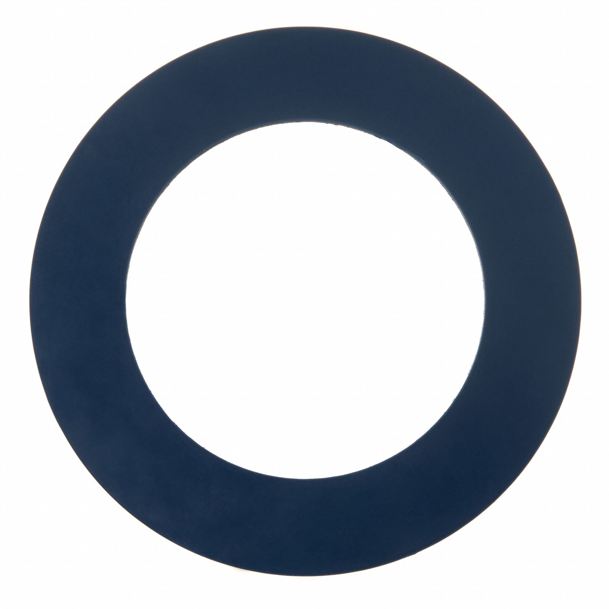 RING FLANGE GASKET, WHITE, PIPE SIZE 2½ IN, ⅛ IN T, CLASS 150, BUNA-N RUBBER