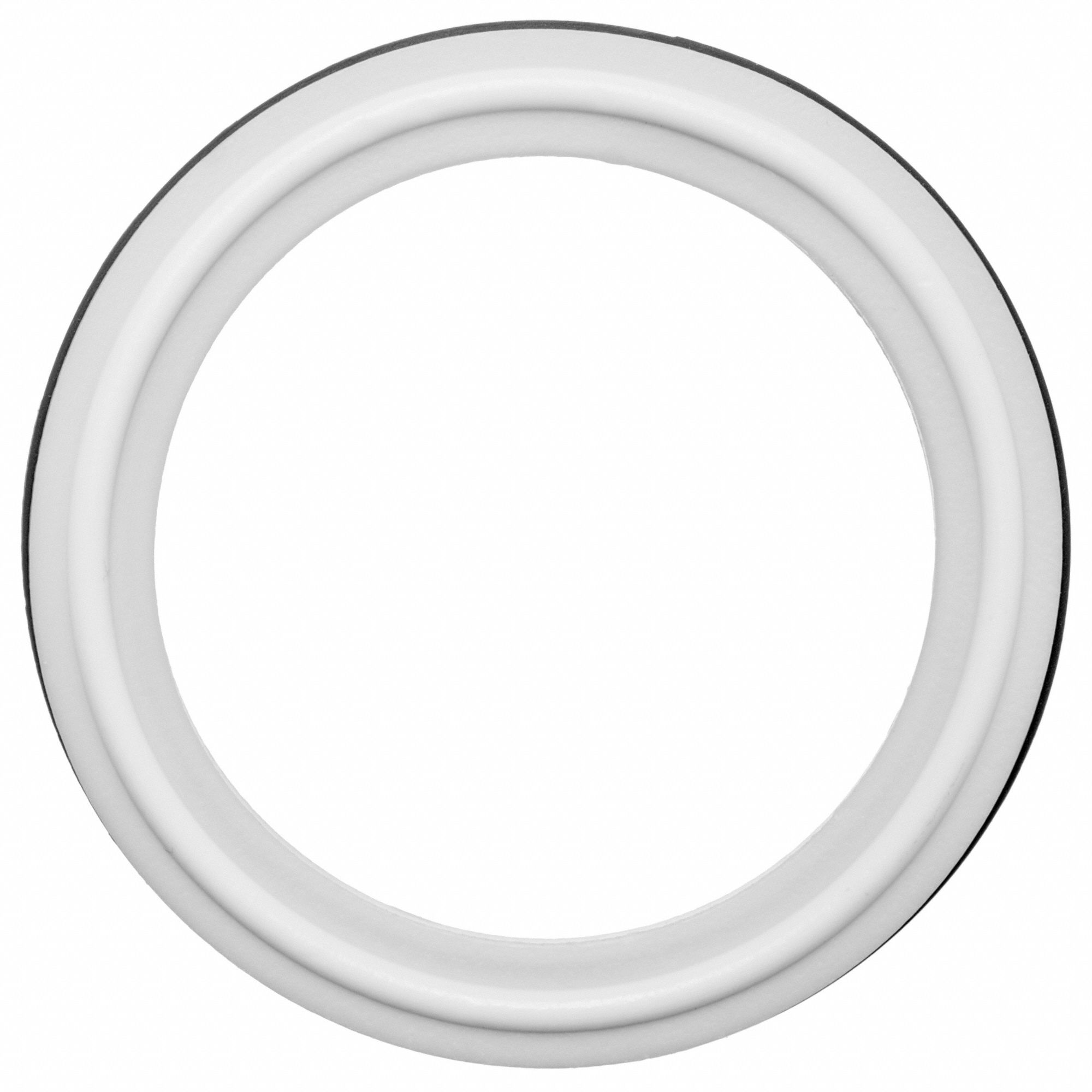 SANITARY GASKET, ENVELOPE (TYPE 3), 1.40 IN INSIDE DIA, 1.98 IN OUTSIDE DIA, PTFE W/ EPDM CORE