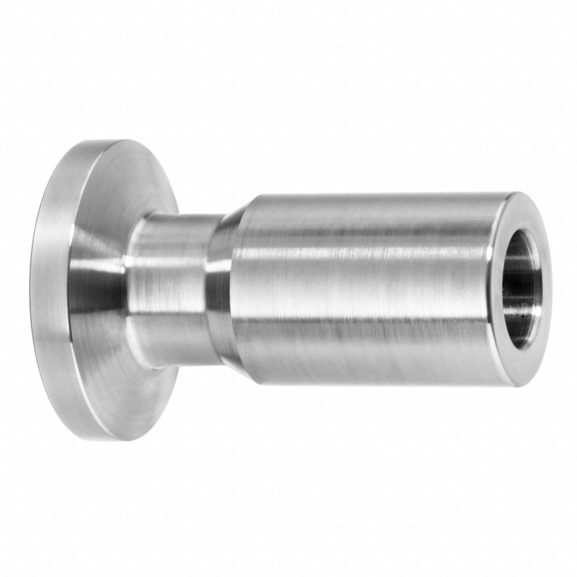 STRAIGHT FERRULE, 1½ IN TUBE SIZE, QUICK-CLAMP X BUTT WELD, 304 STAINLESS STEEL