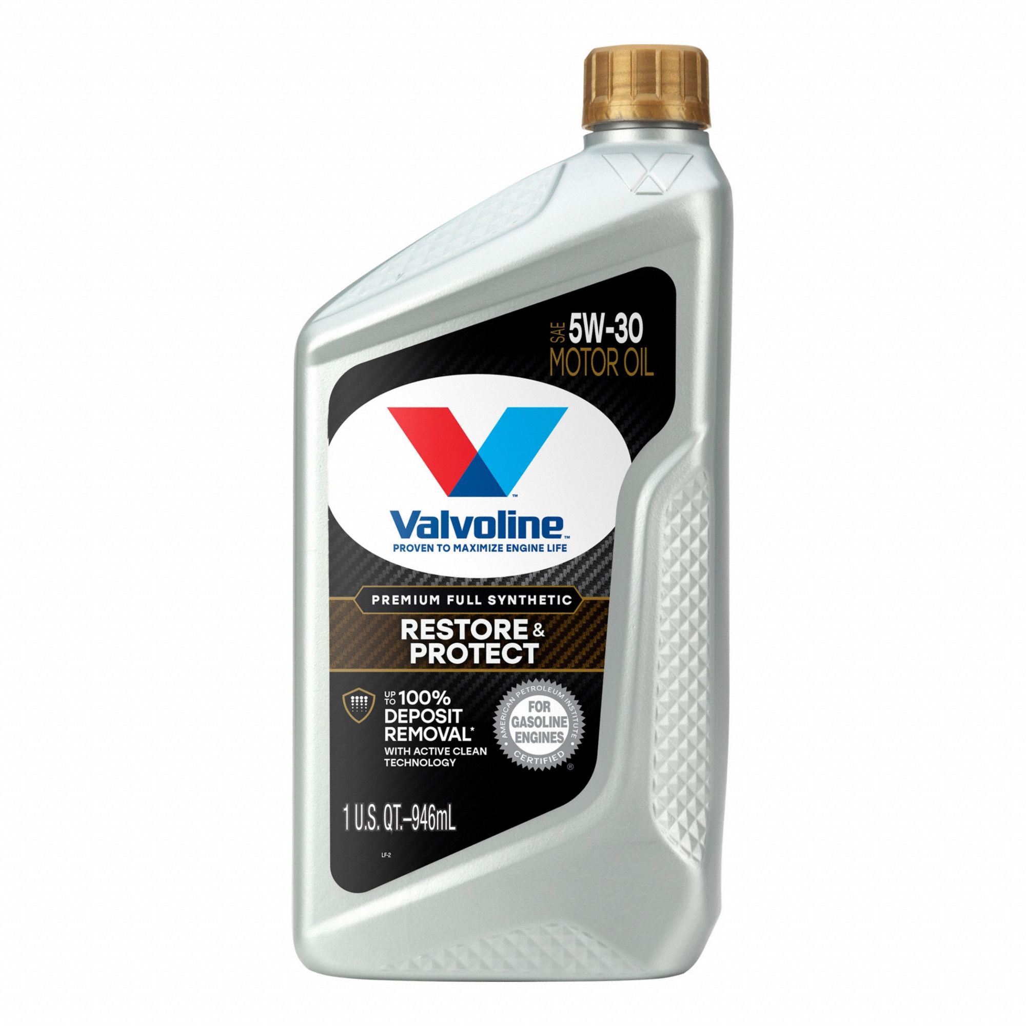 Engine Oil: Synthetic, Not Biodegradable, 1 qt Size, Bottle, 5W-30, Restore & Protect