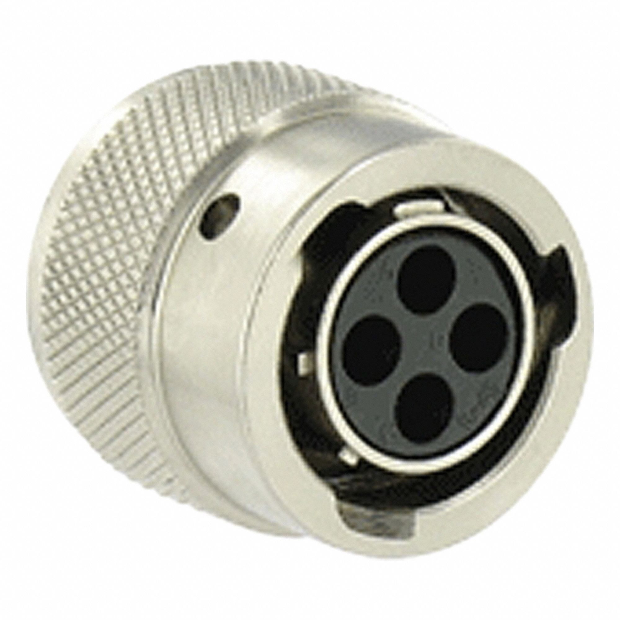 Electrical Connector: Trim Trio UTO 10, Plug, 4 Contacts, 10 A, IP67/IP68/IP69K, UT06104SH