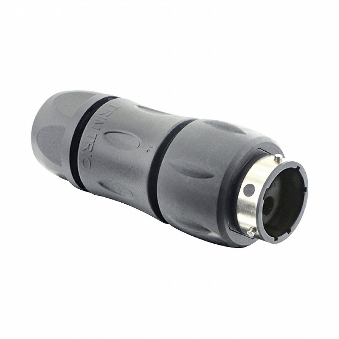 Electrical Connector: Trim Trio UTGX 14, In-Line Receptacle with Cable Gland, 44 A, 600V