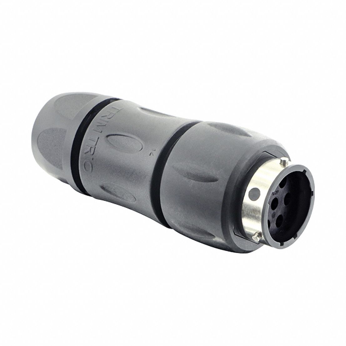 Electrical Connector: Trim Trio UTGX 14, In-Line Receptacle with Cable Gland, 10 A, 500V