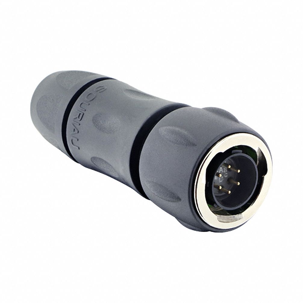 Electrical Connector: Trim Trio UTGX 10, Plug with Cable Gland, 6 Contacts, 6 A, 250V