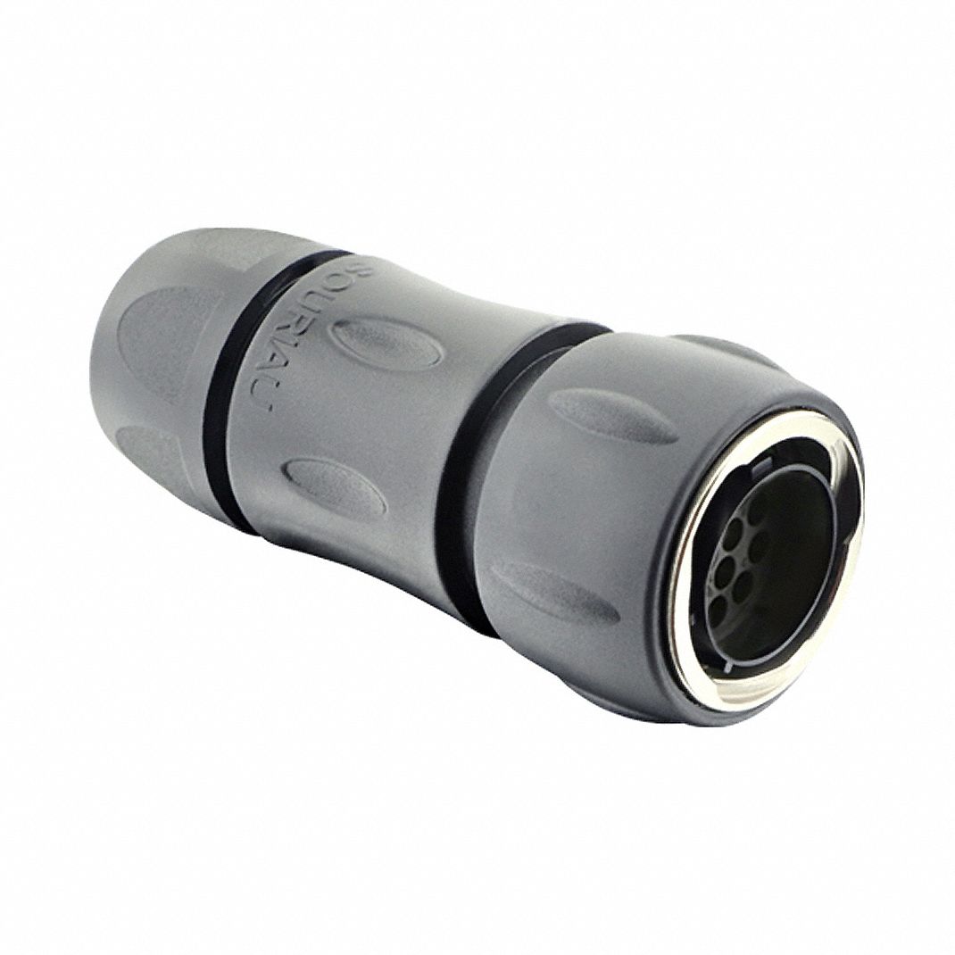 Electrical Connector: Trim Trio UTGX 14, Plug with Cable Gland, 12 Contacts, 16 A, 500V