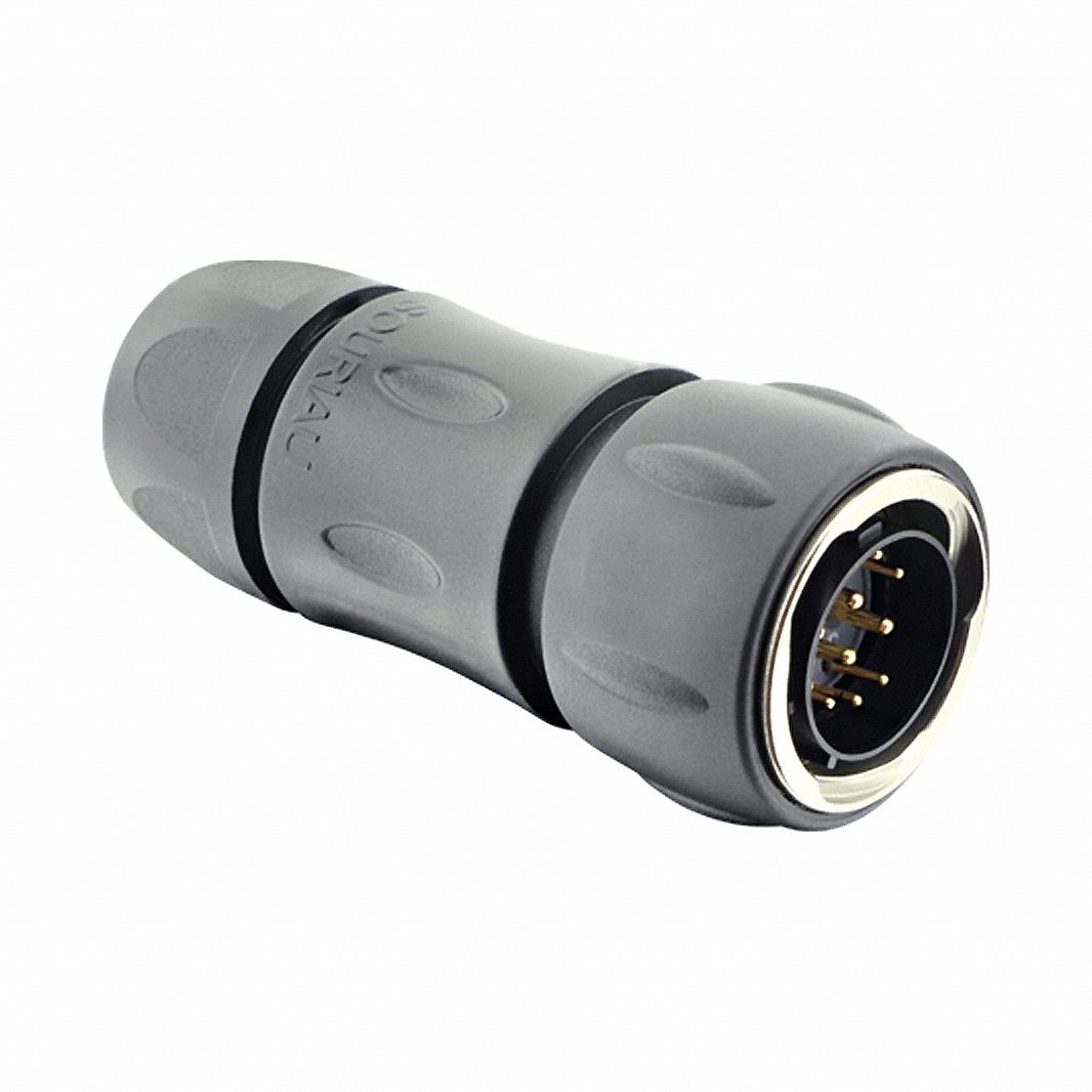 Electrical Connector: Trim Trio UTGX 14, Plug with Cable Gland, 12 Contacts, 10 A, 250V