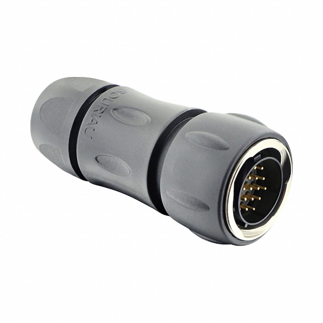 Electrical Connector: Trim Trio UTGX 14, Plug with Cable Gland, 19 Contacts, 4 A, 250V