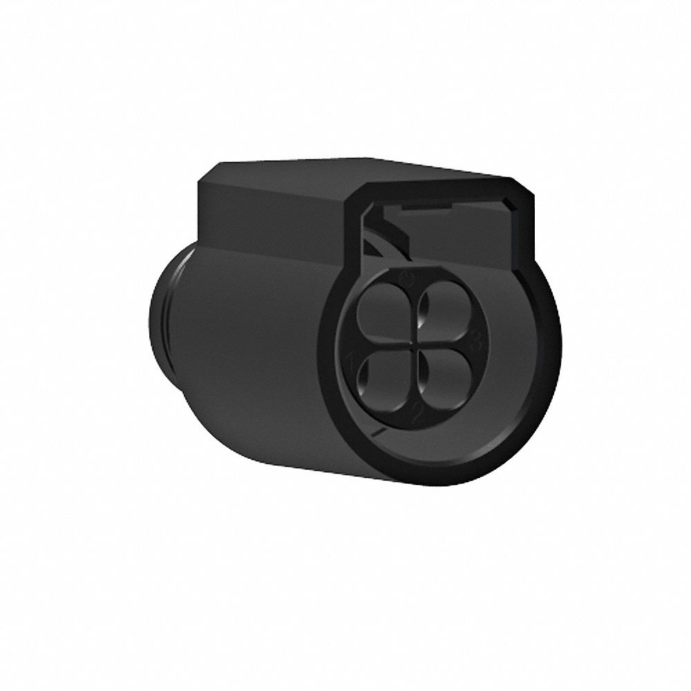 Electrical Connector: Trim Trio UTL 10, In-Line Receptacle, 3 + Ground Contacts, 16 A