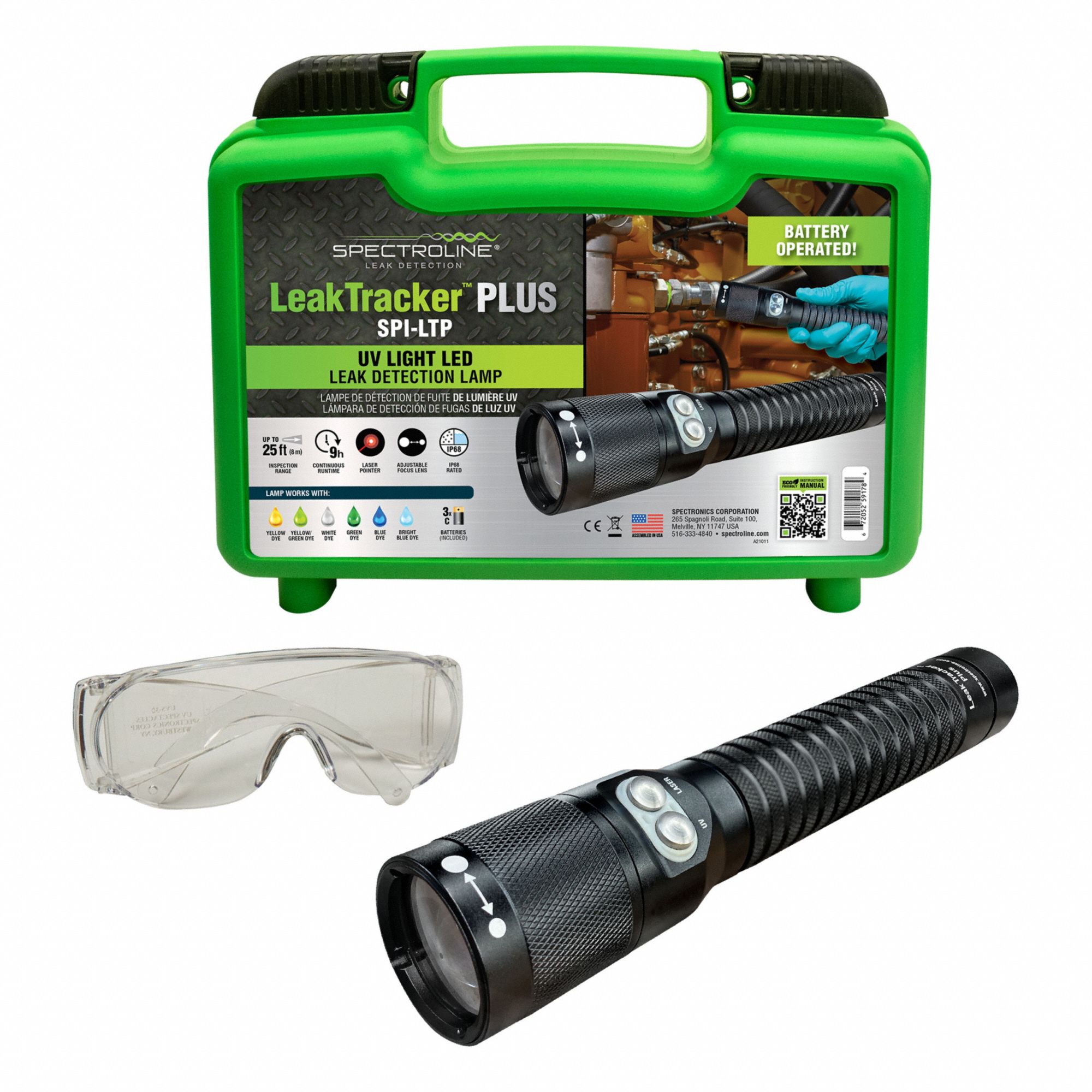 SPECTROLINE, Leak Detection Lamp - 798LD8|SPI-LTP - Grainger