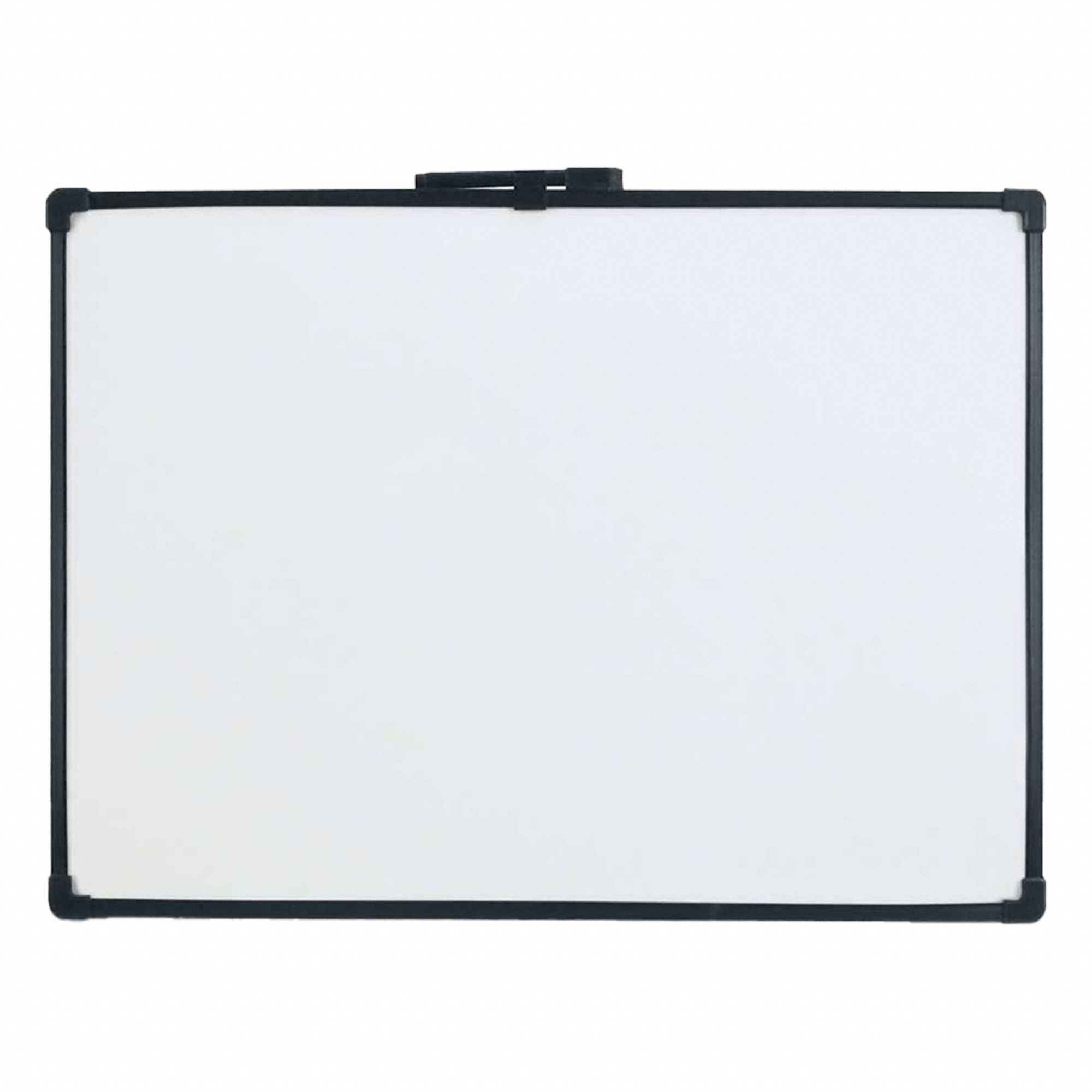 Dry Erase Board: 16 in Overall Ht, 22 in Overall Wd, Plastic, Not Adj, White, Vinyl