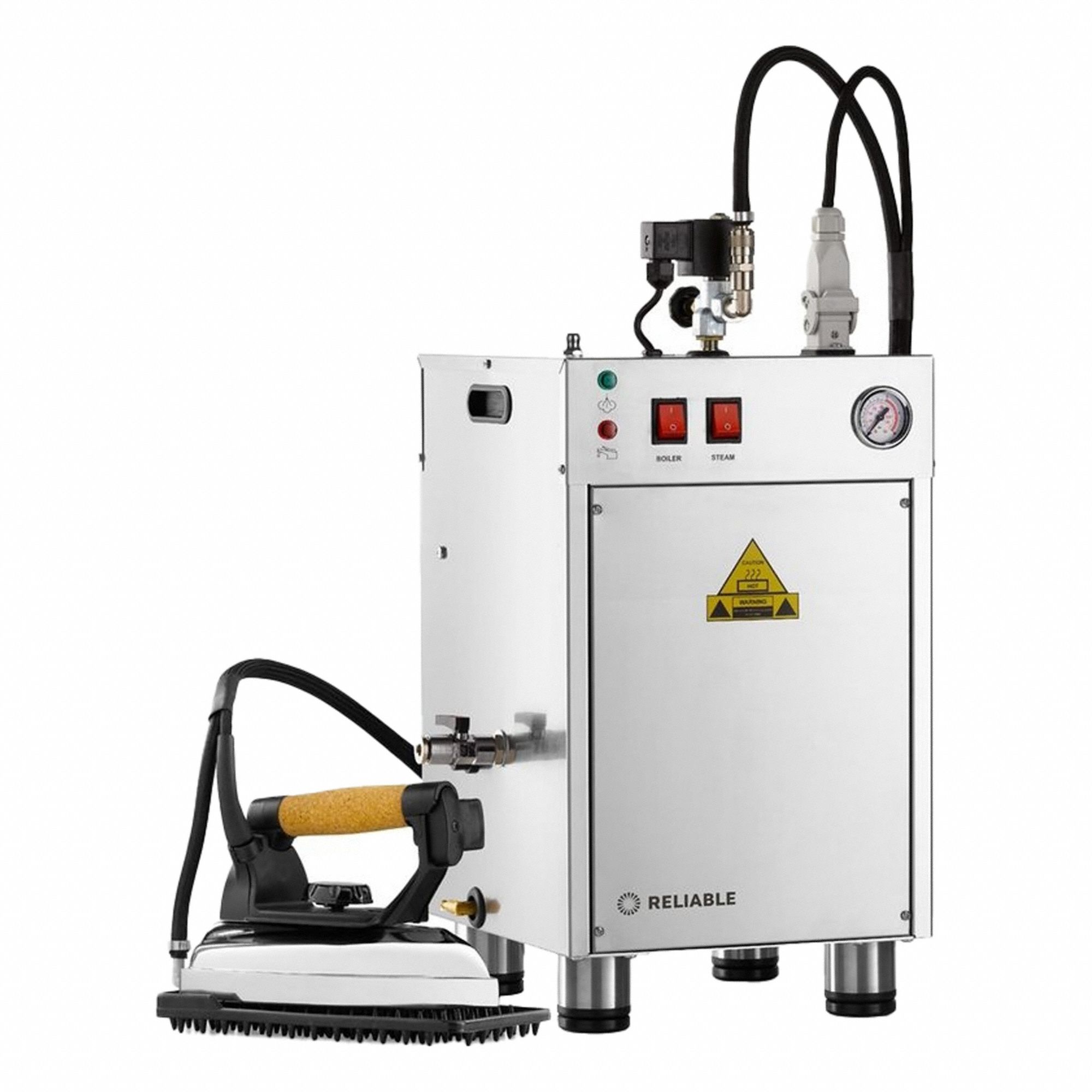 Professional Ironing Station: 2, 000 W Watt @ 120V, 4.5 L Water Capacity, Pivoting