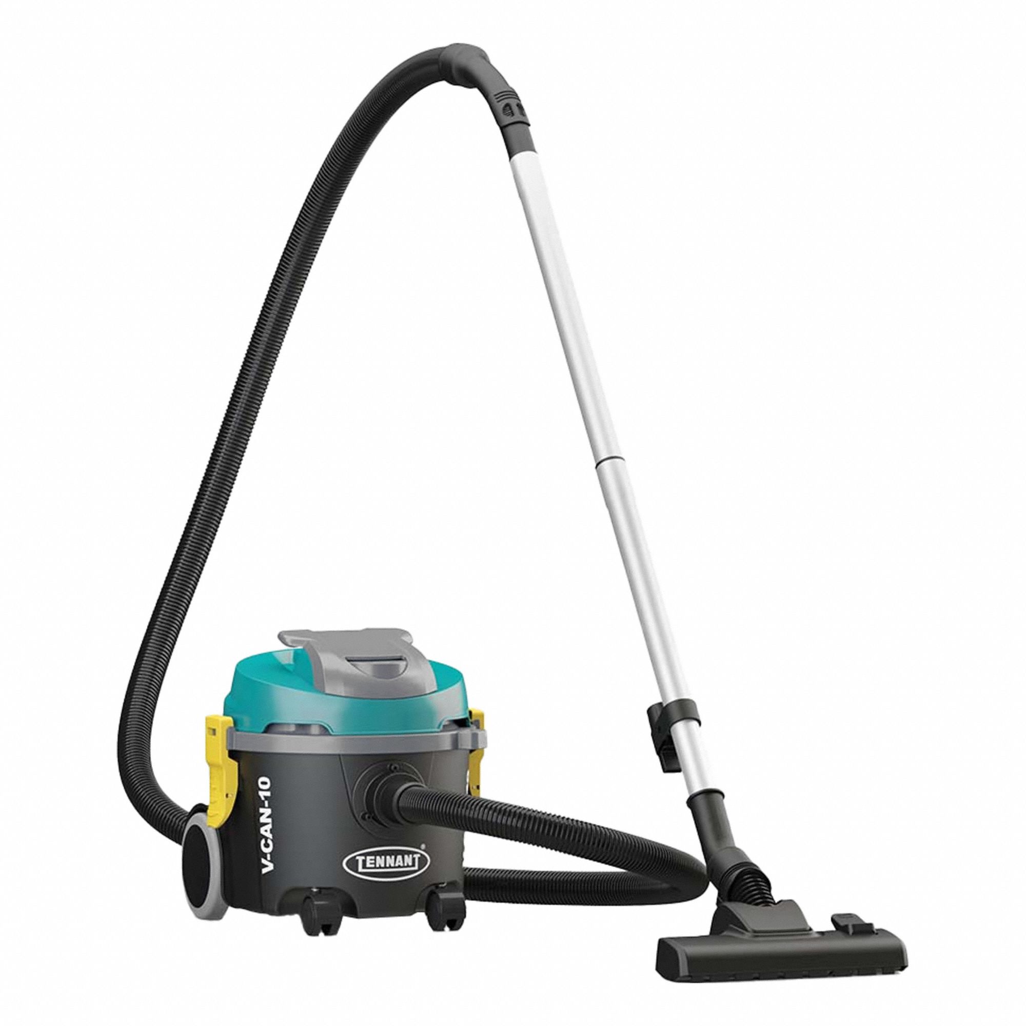 Canister Vacuum, 61 cfm Air Flow, 9 lb