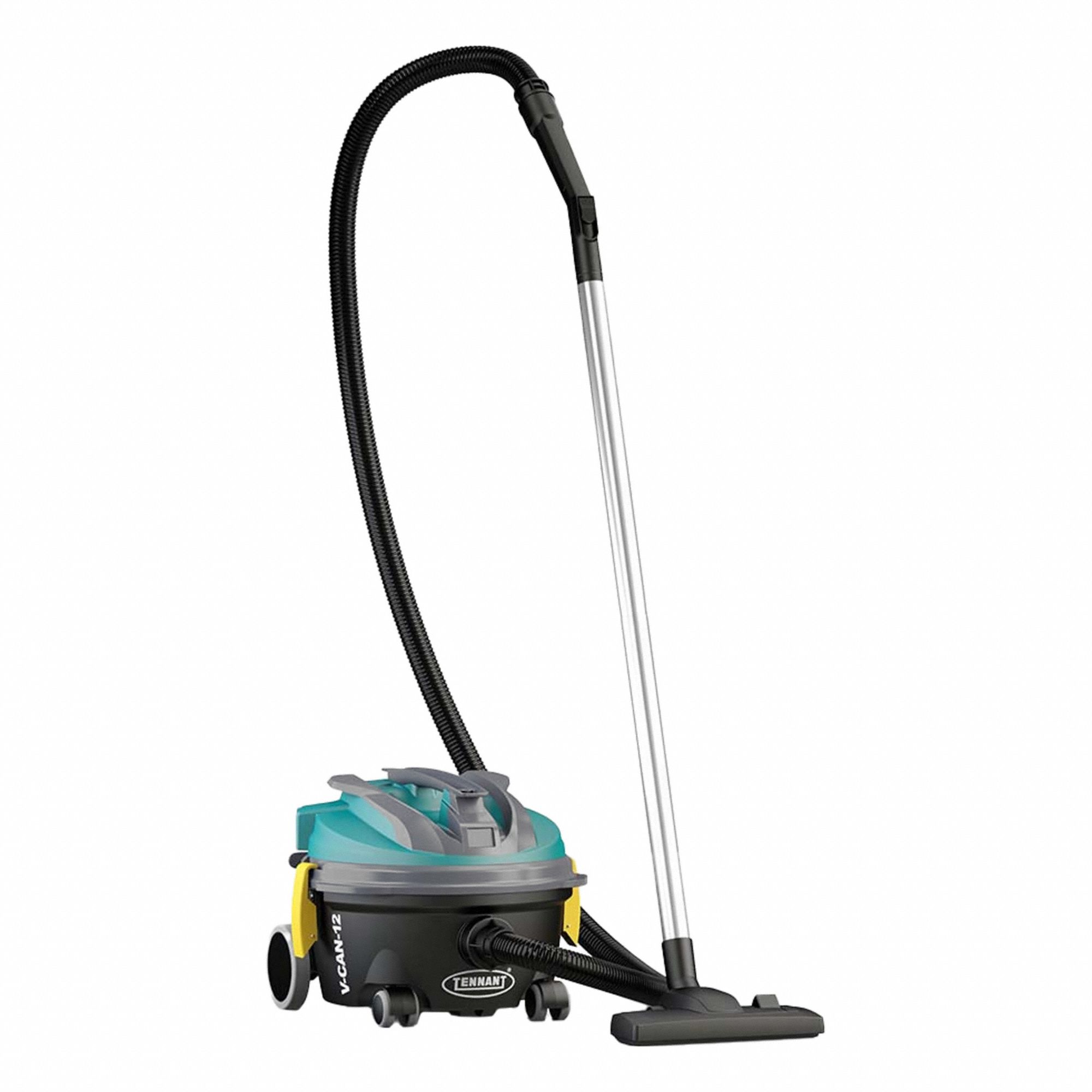 Canister Vacuum: 3 1/4 gal Vacuum Capacity, Std, Not HEPA Rated, 1 1/4 in Hose Dia, Bag
