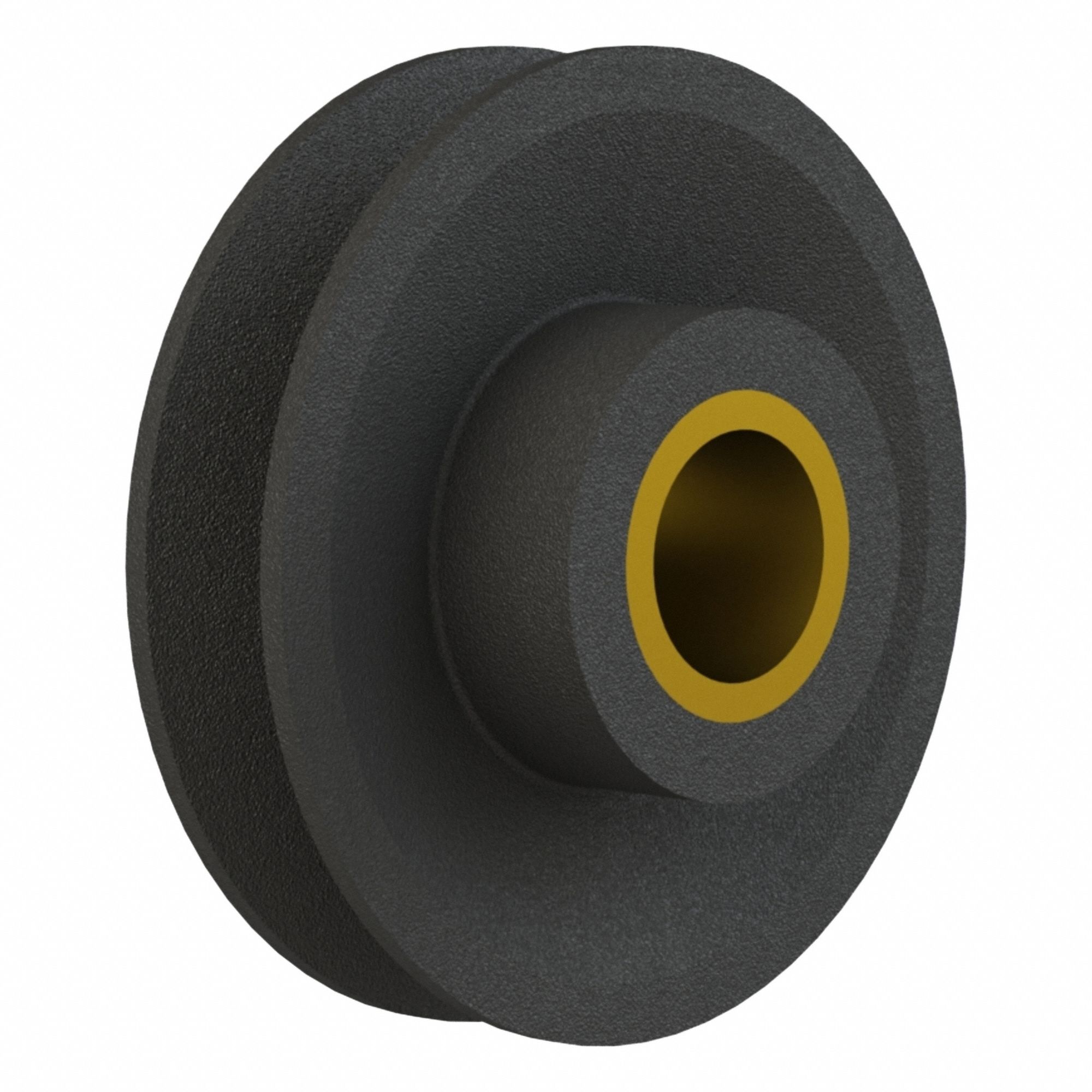 V-Belt Idler Pulley: 1 in Bore Dia, 3 in Outside Dia, Bushing, 0.75 in Face Wd