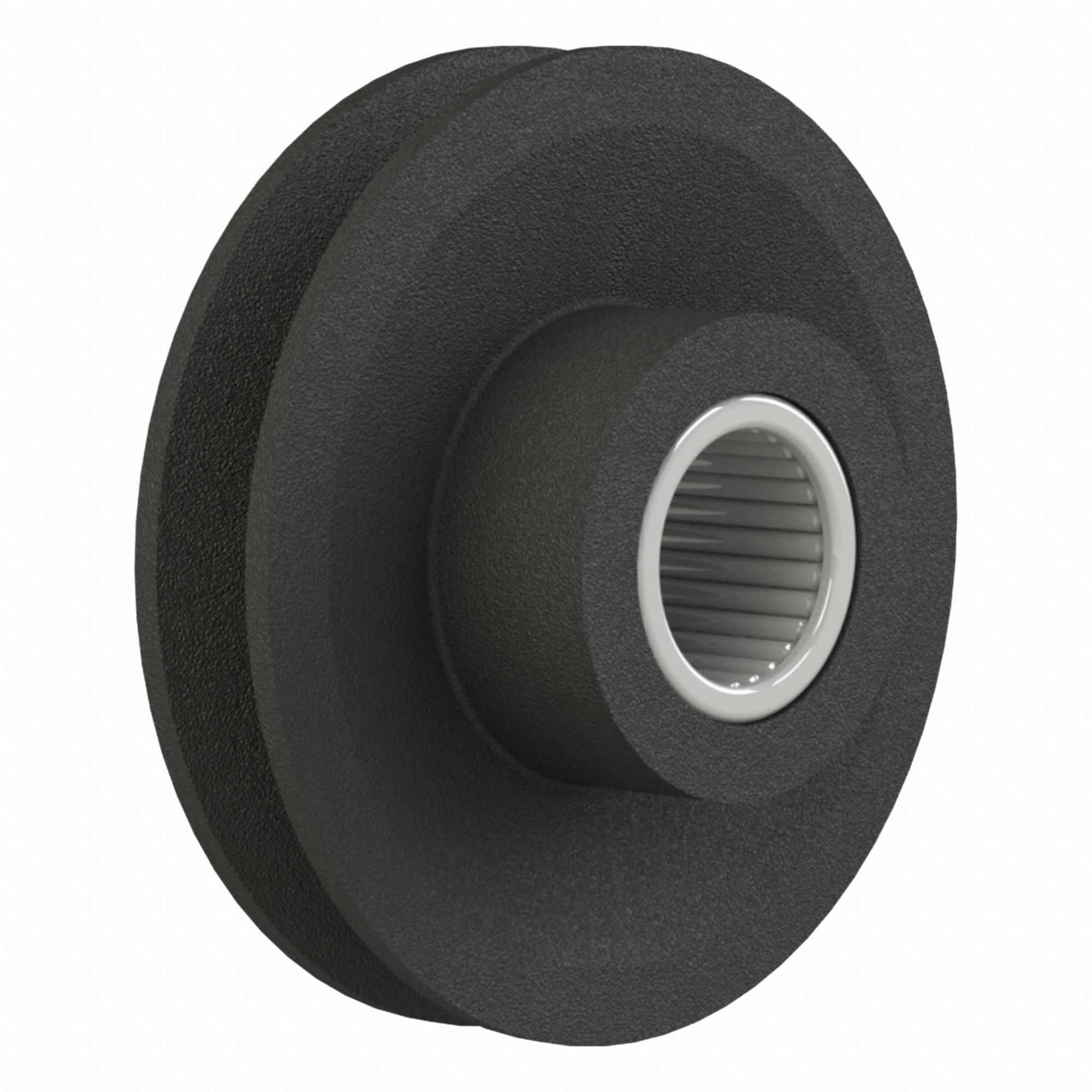 V-Belt Idler Pulley: 1 in Bore Dia, 3 in Outside Dia, Needle Roller, Cast Iron