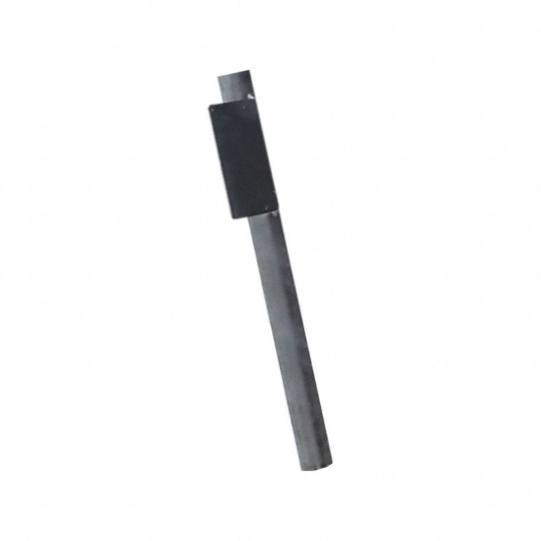 Fan Downrod Silver Steel 120 in L