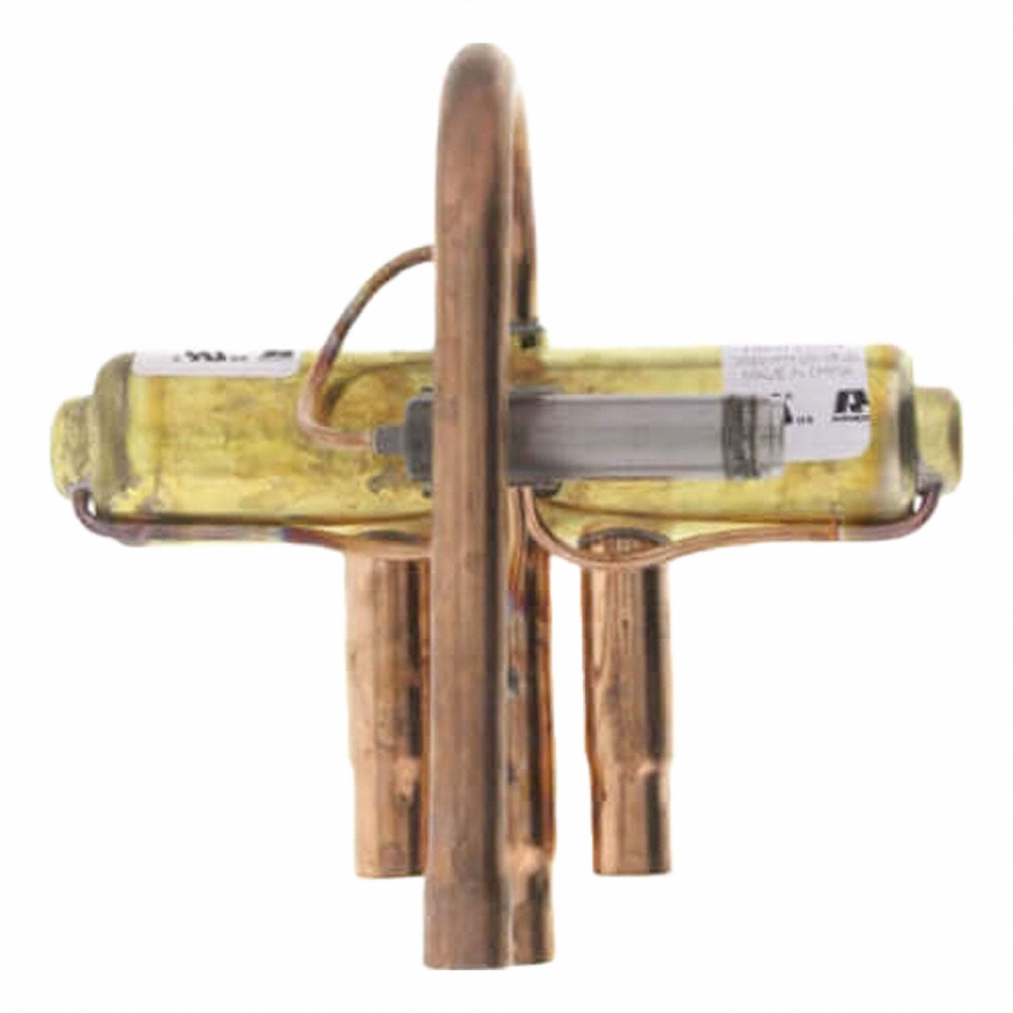 Heat Pump Reversing Valve: 1.7 ton to 0.5 ton (R410A), Straight Tube, 3/8 in Suction