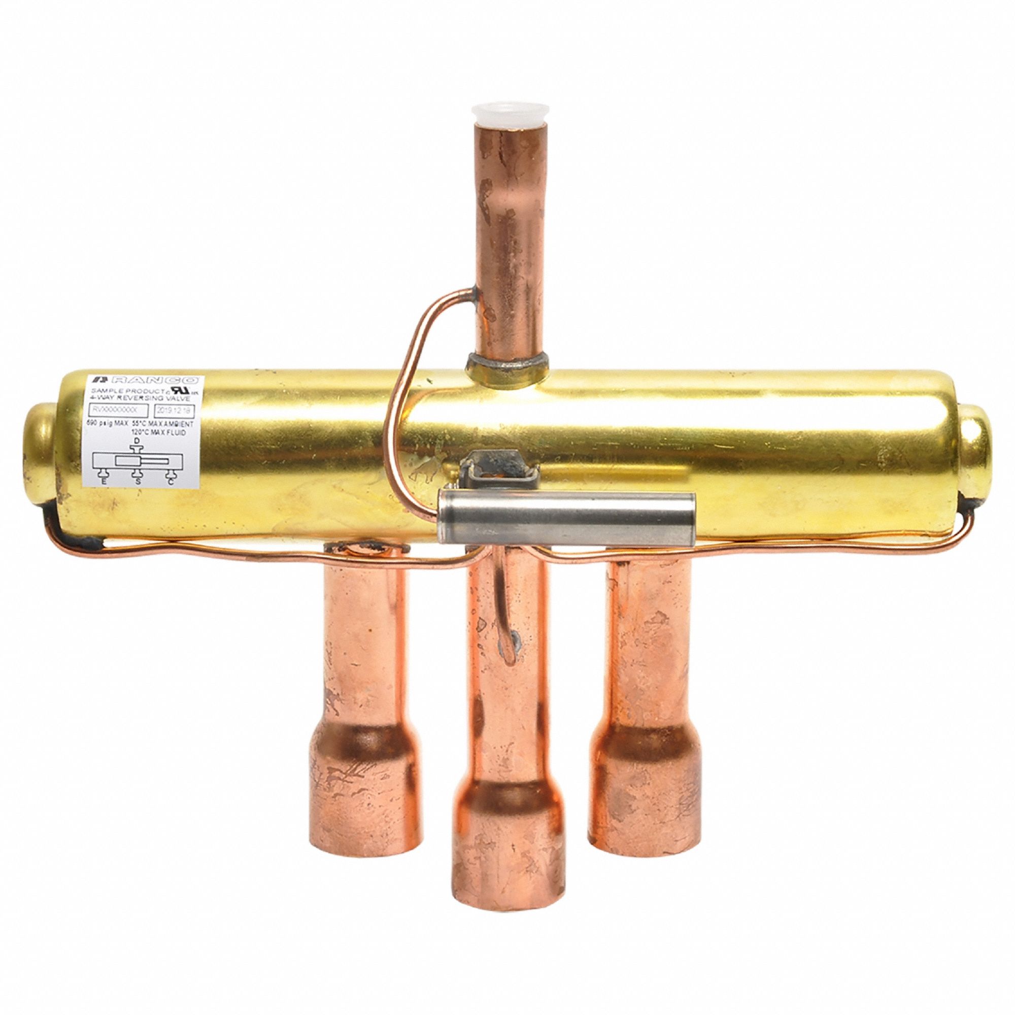 6.3 ton to 15 ton (R410A), Straight Tube, Heat Pump Reversing Valve ...