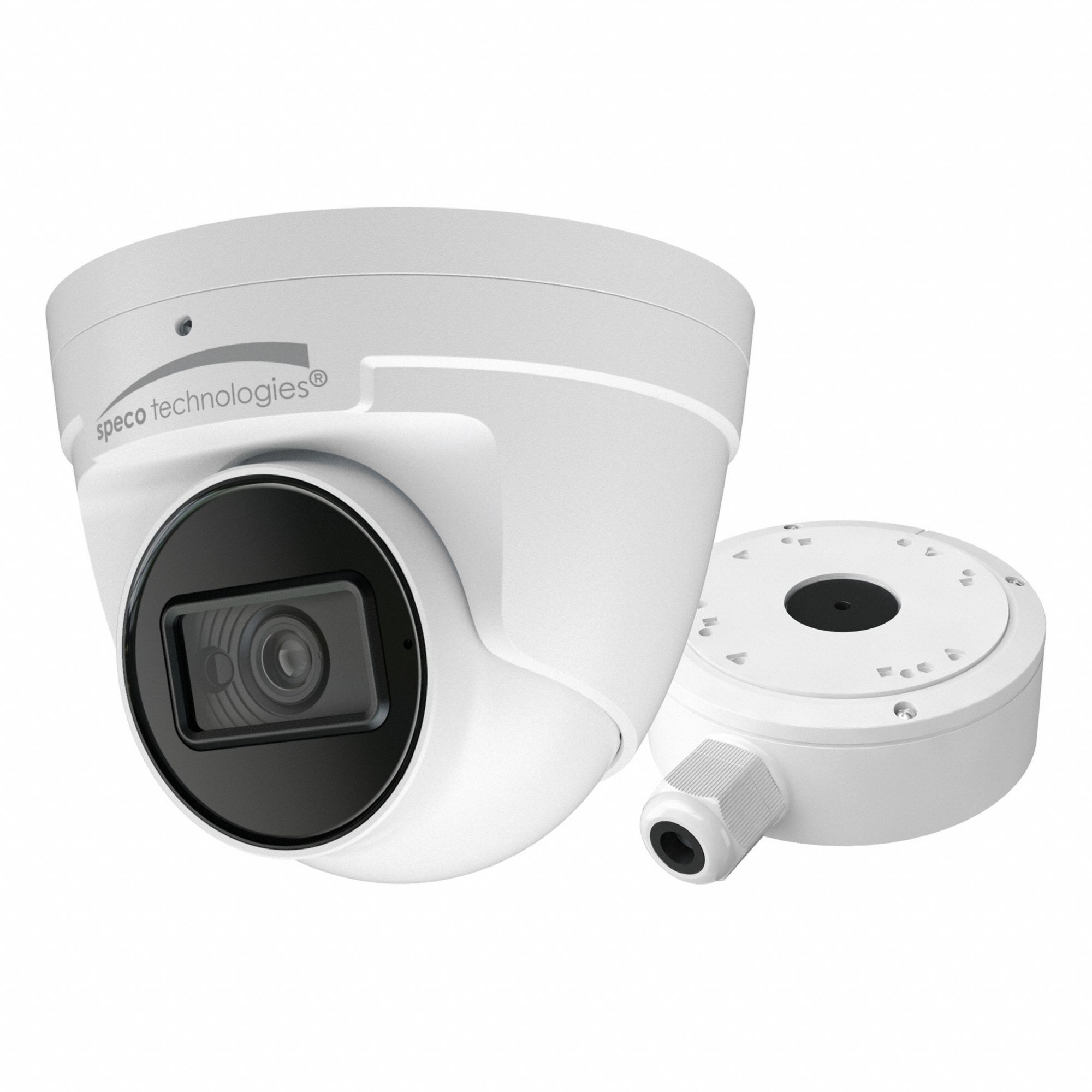 IP Camera: Turret, Fixed, 2.8 mm Max Focal Lg, 8MP, RJ45, 56.9° Min Viewing Angle
