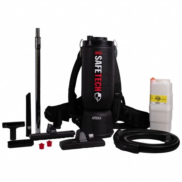 Omega SafeTech Hepa Backpack Vacuum