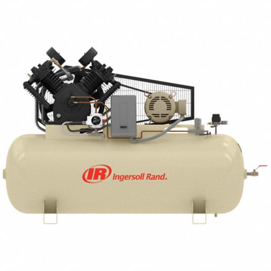 Ingersoll Rand 10 HP 120 Gallon Two-Stage Air Compressor - 3 Phase