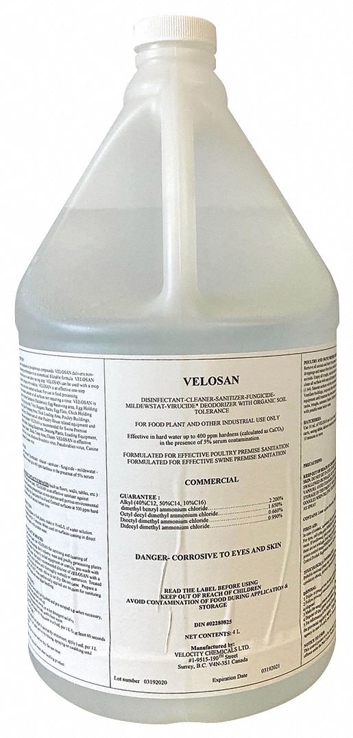 HARD SURFACE DISINFECTANT CONC. 4L