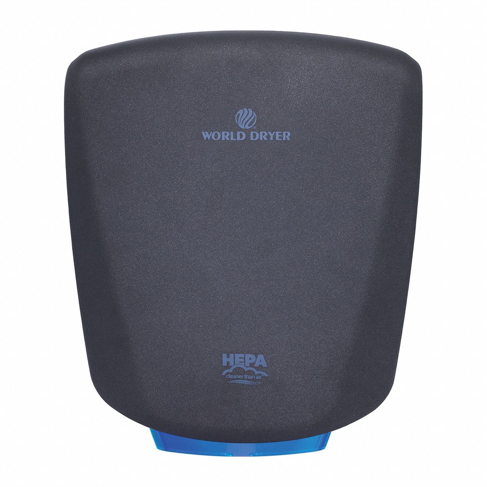 Hand Dryer: VERDEdri, Auto, 8 sec Dry Time, Aluminum, Gray, ADA Compliant, 69 dBA, High