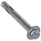 CONCRETE SLEEVE ANCHOR BOLT, SILVER, 3/4 IN LENGTH X 6 1/4 IN HEIGHT, OUTSIDE DIA. 3/4 IN, STEEL