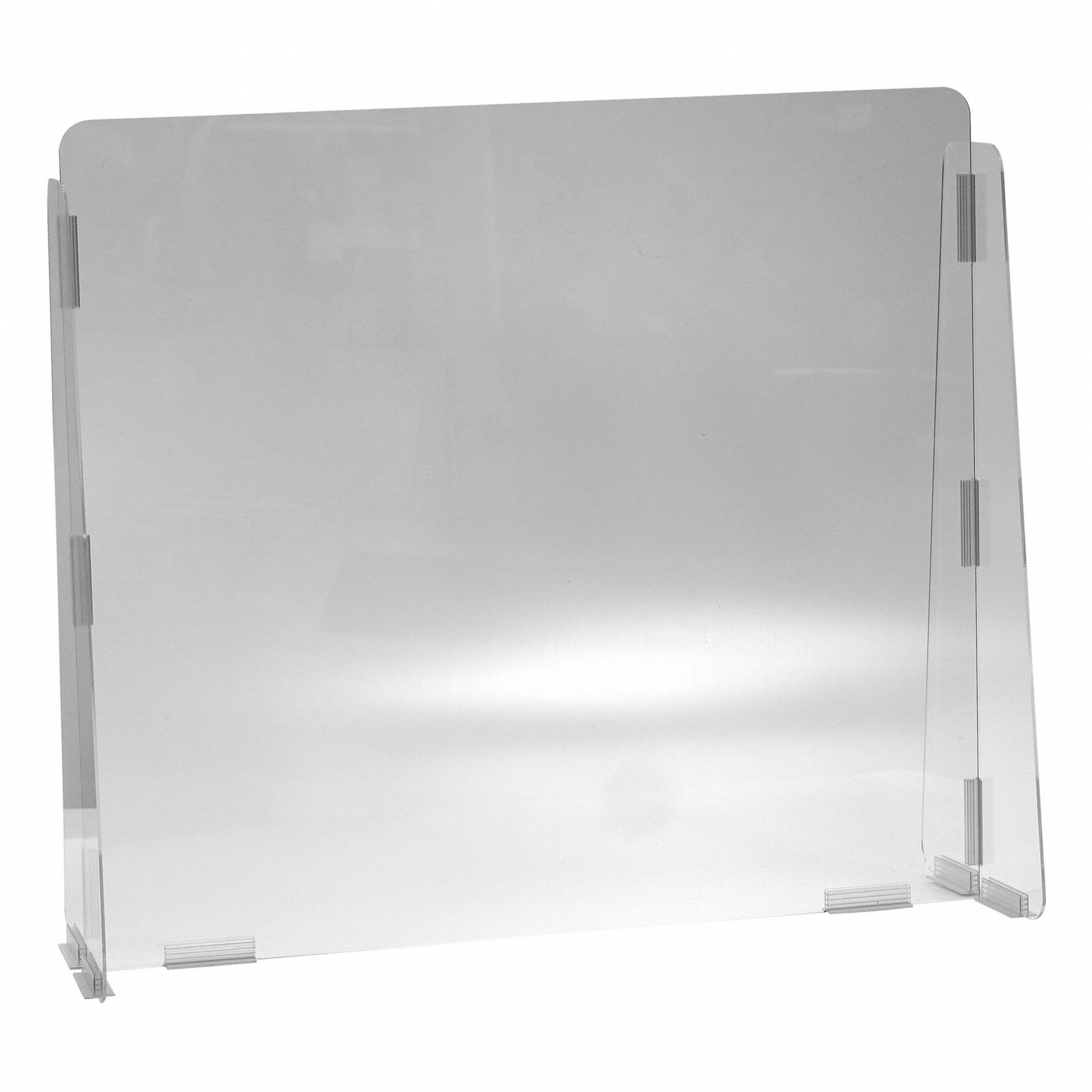 SNEEZE GUARD, CASHIER, CLEAR, 11 LBS, 1/4 IN THICK, 31 X 28 IN, PC